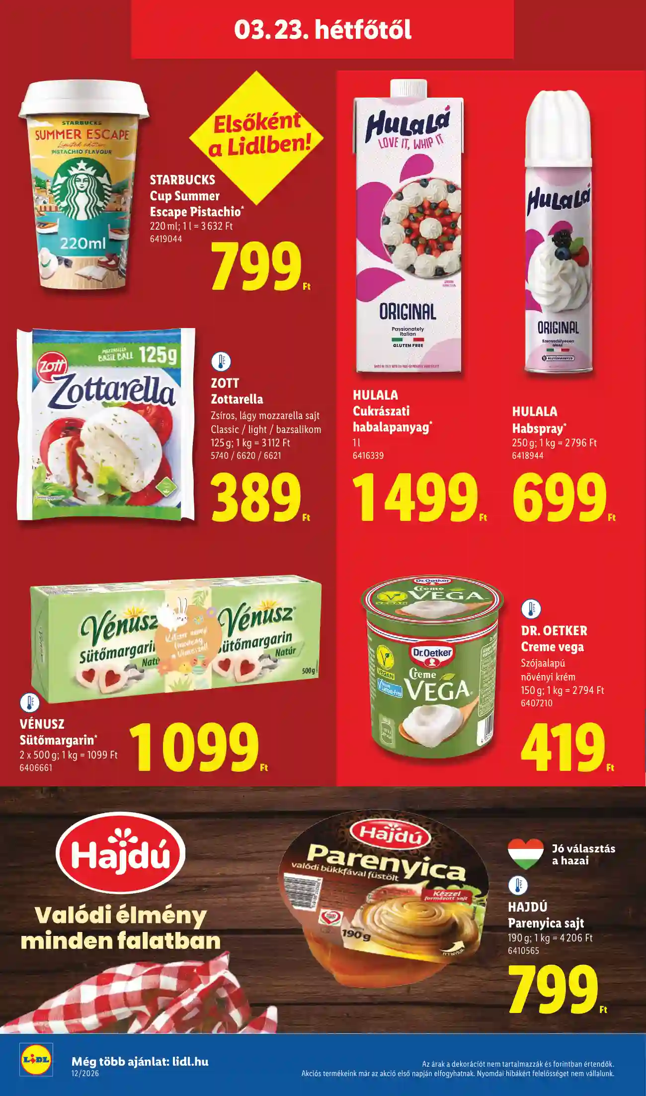 Lidl akciós újság 12. hét (Érvényes 03.19-től) (50 oldal)