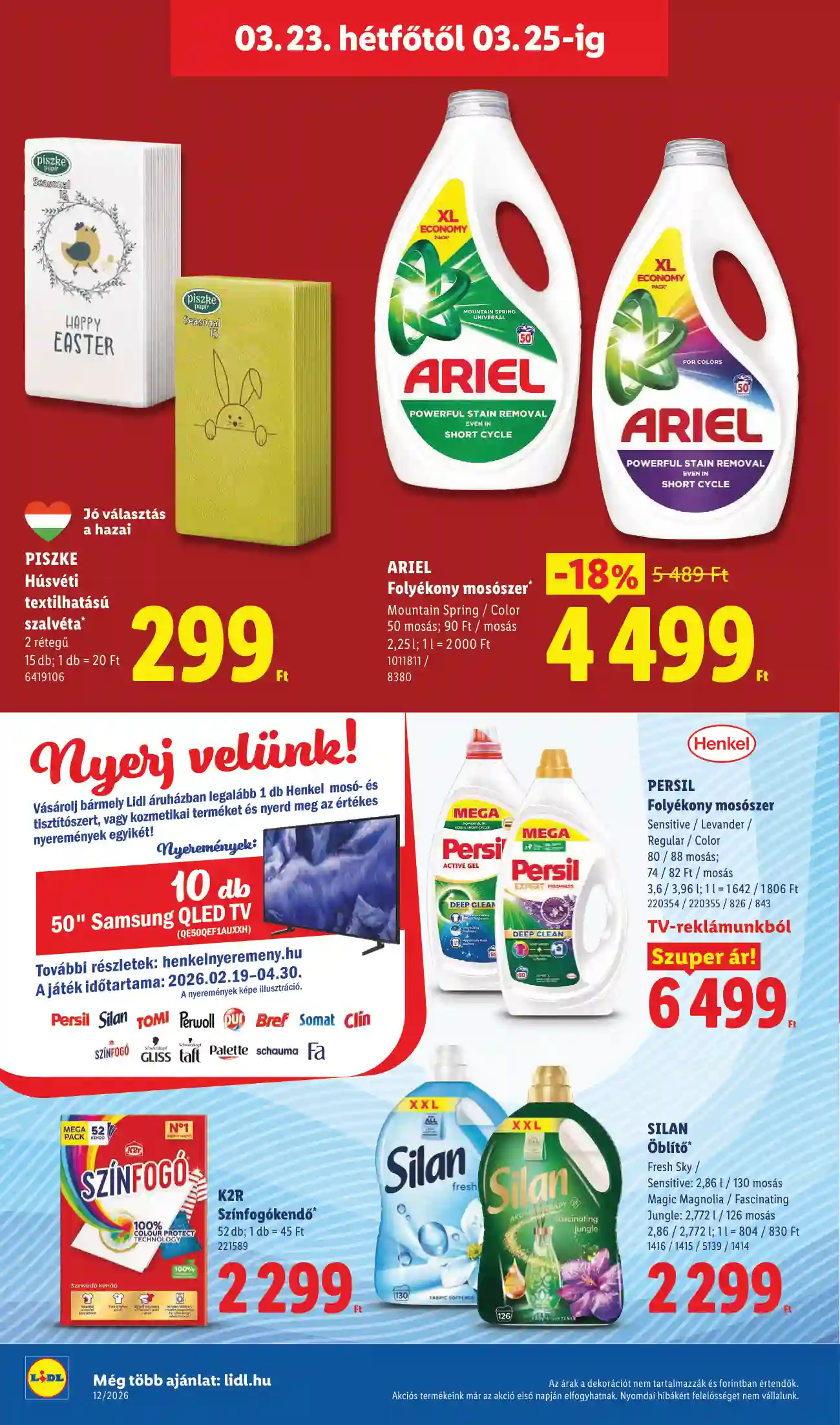 Lidl akciós újság 12. hét (Érvényes 03.19-től) (59 oldal)
