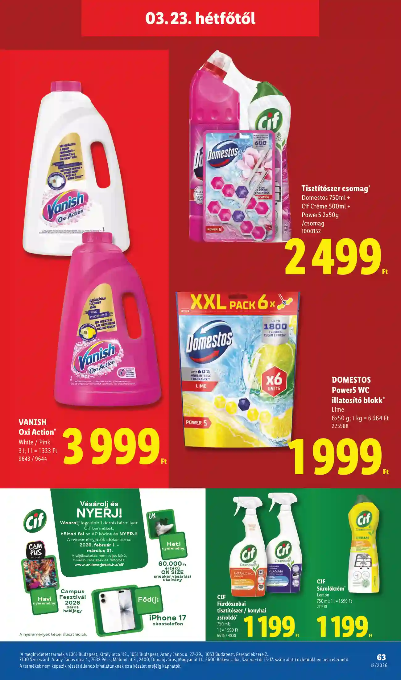 Lidl akciós újság 12. hét (Érvényes 03.19-től) (60 oldal)