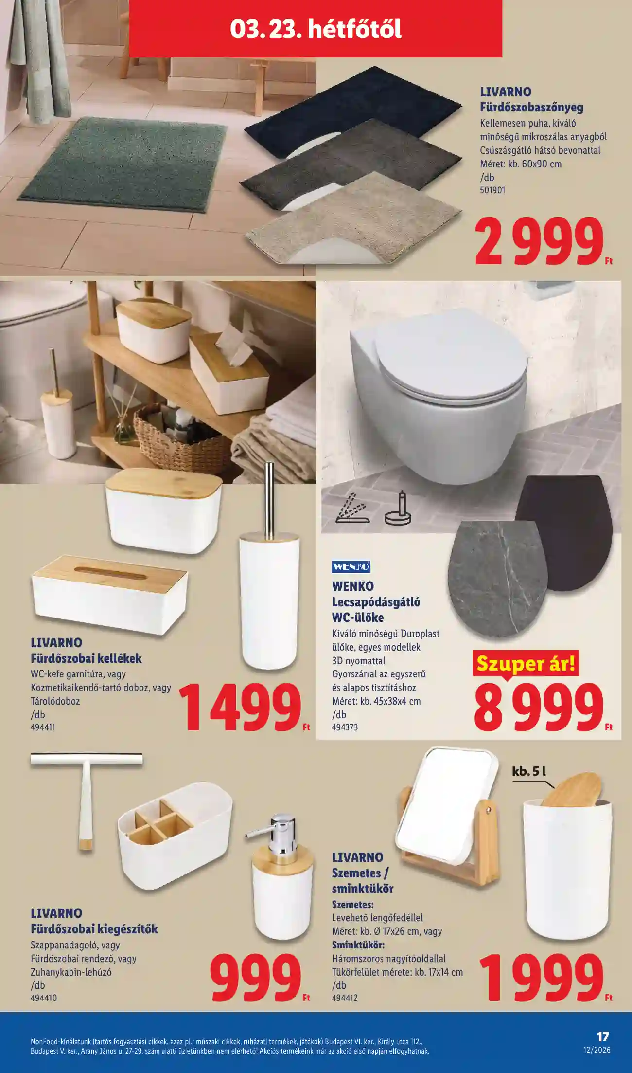 Lidl akciós újság 12. hét (Érvényes 03.19-től) (9 oldal)