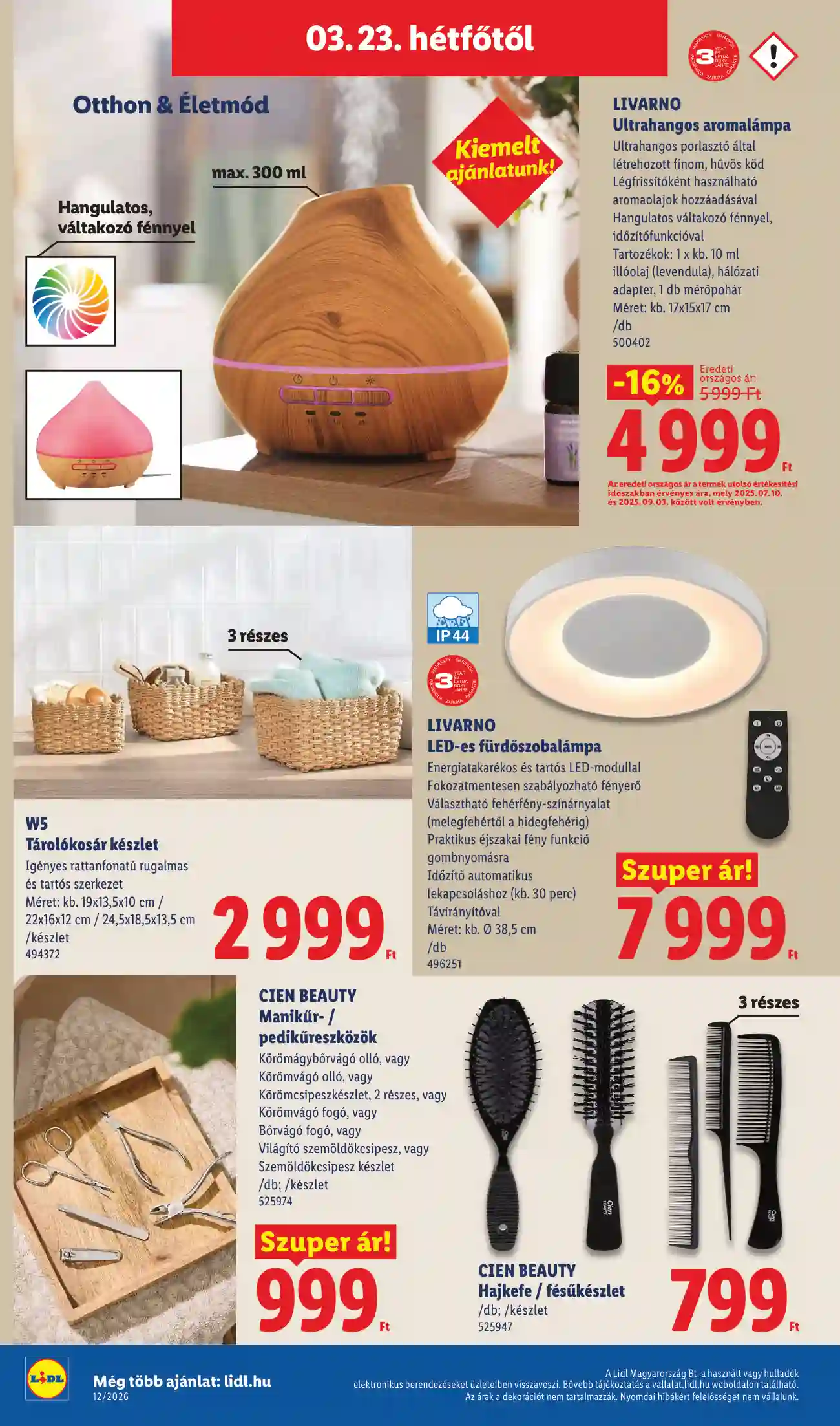Lidl akciós újság 12. hét (Érvényes 03.19-től) (10 oldal)