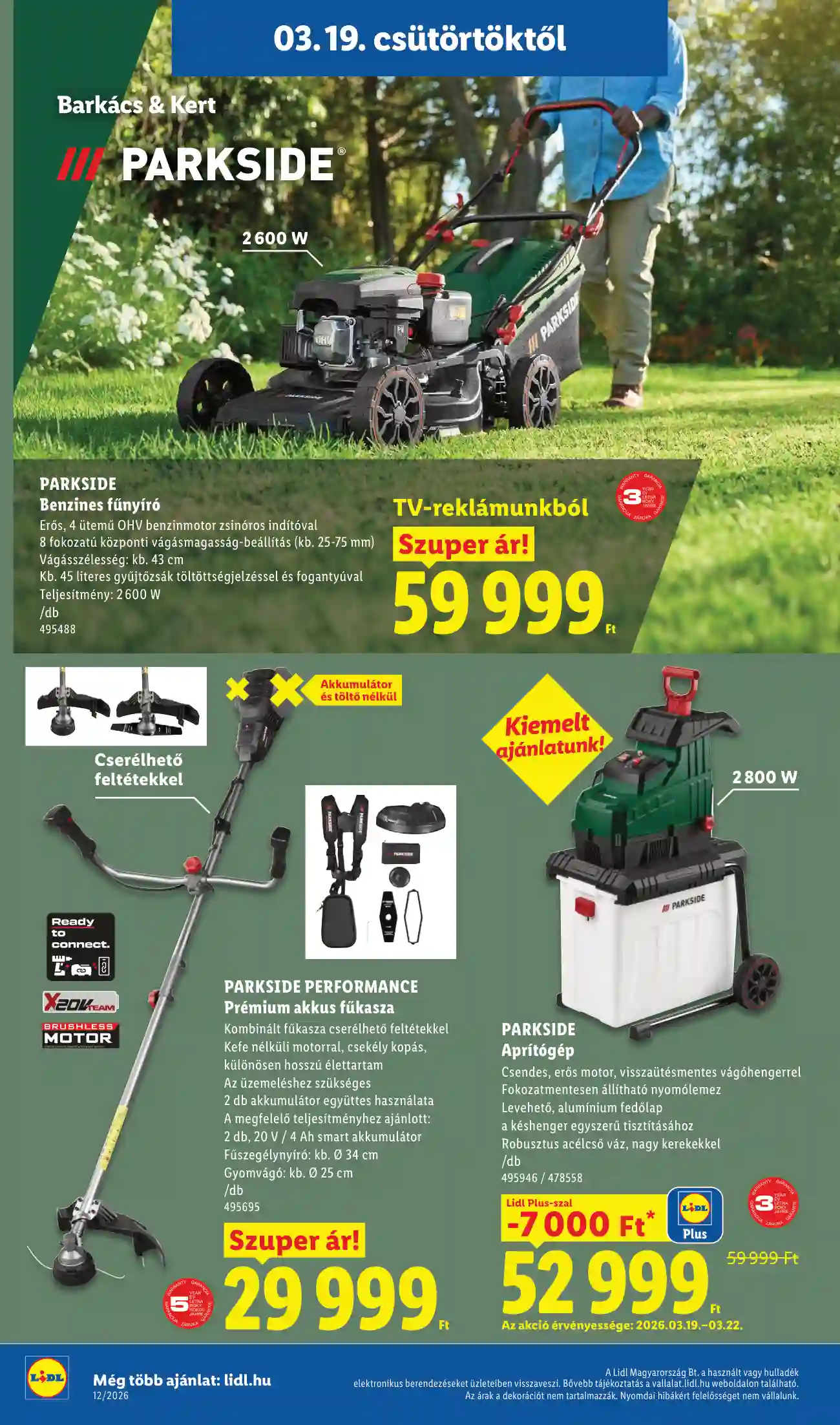 Lidl akciós újság 12. hét (Érvényes 03.19-től) (16 oldal)