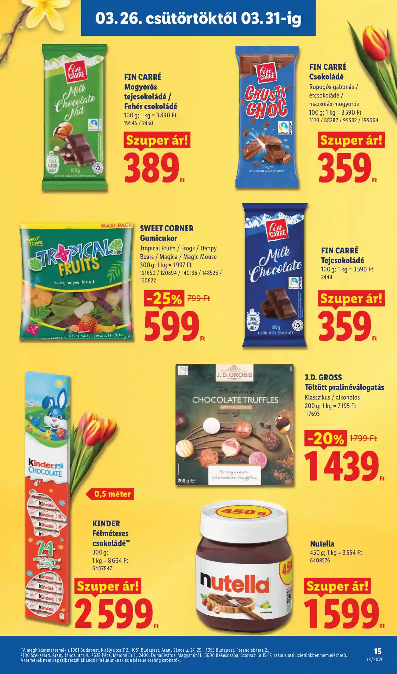 Lidl akciós újság 13. hét (Érvényes 03.26-tól) (7 oldal)