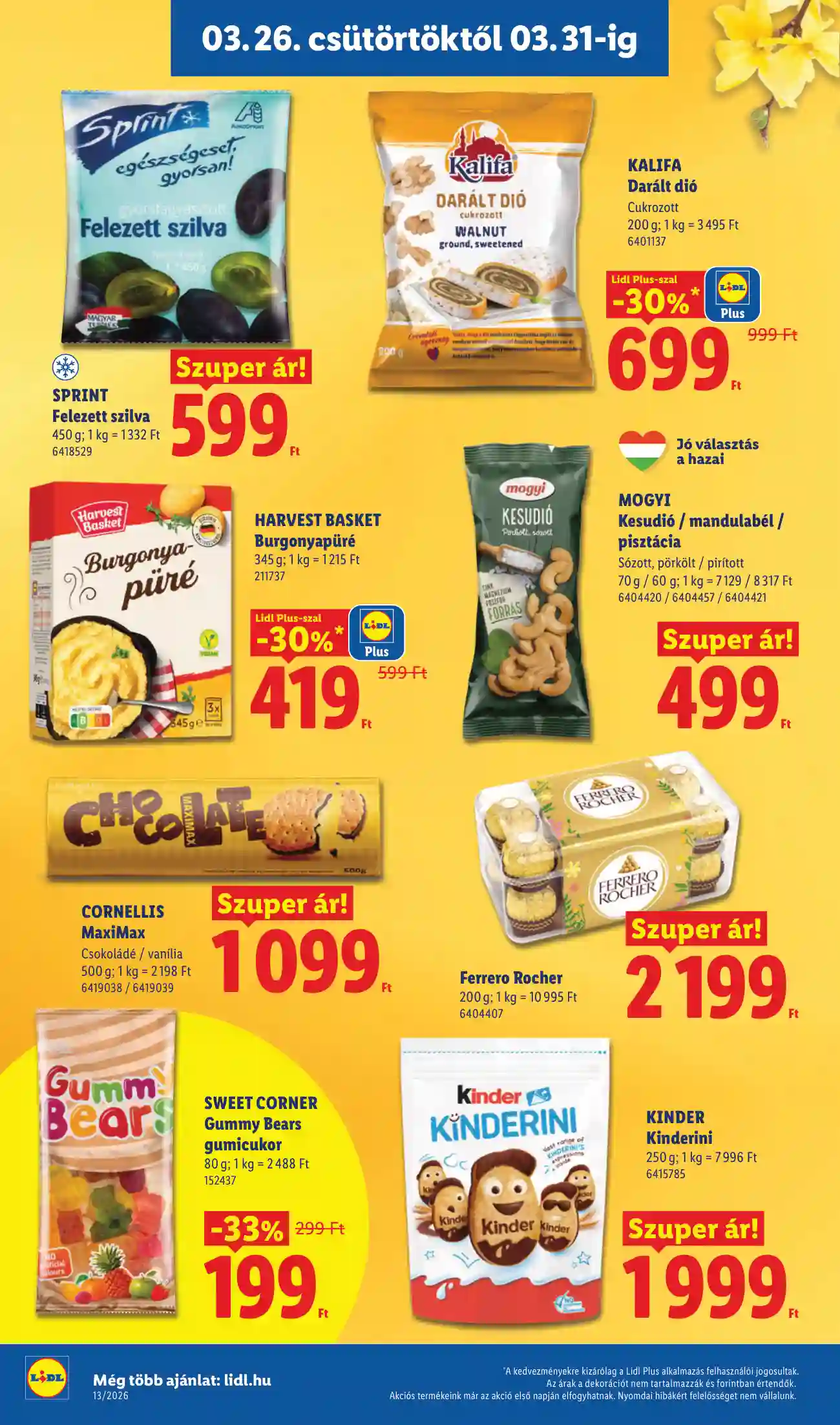 Lidl akciós újság 13. hét (Érvényes 03.26-tól) (10 oldal)
