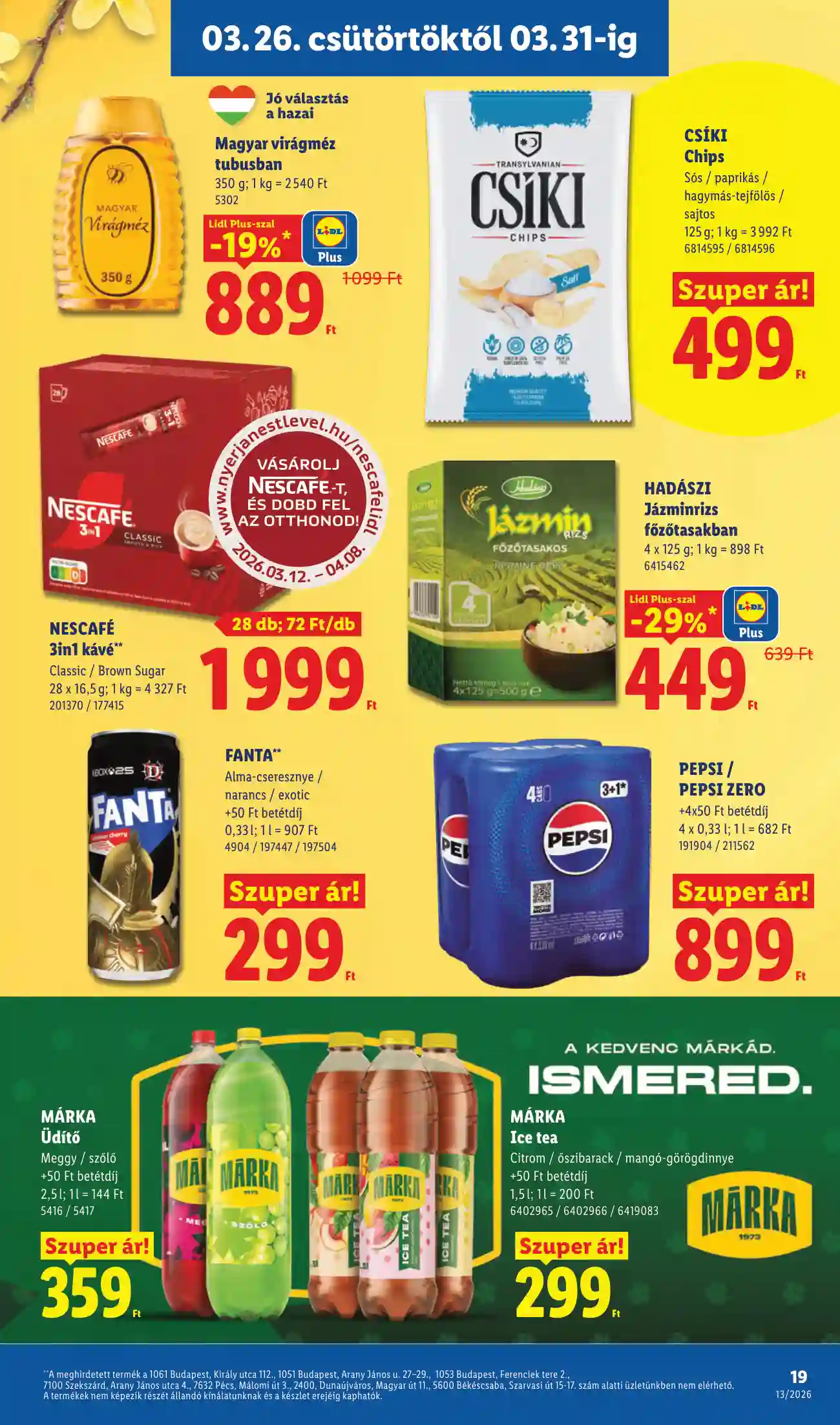 Lidl akciós újság 13. hét (Érvényes 03.26-tól) (11 oldal)
