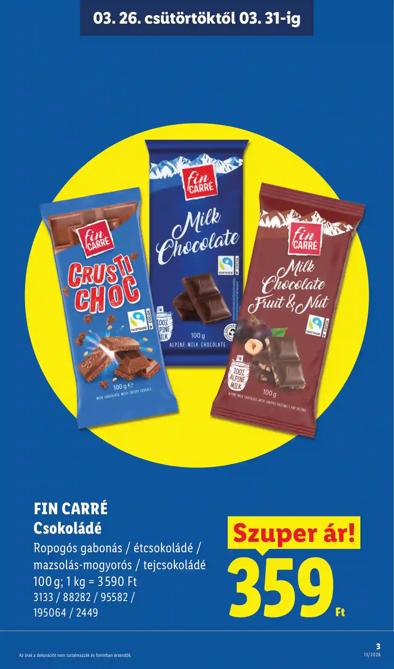 Lidl akciós újság 13. hét (Érvényes 03.26-tól) (13 oldal)
