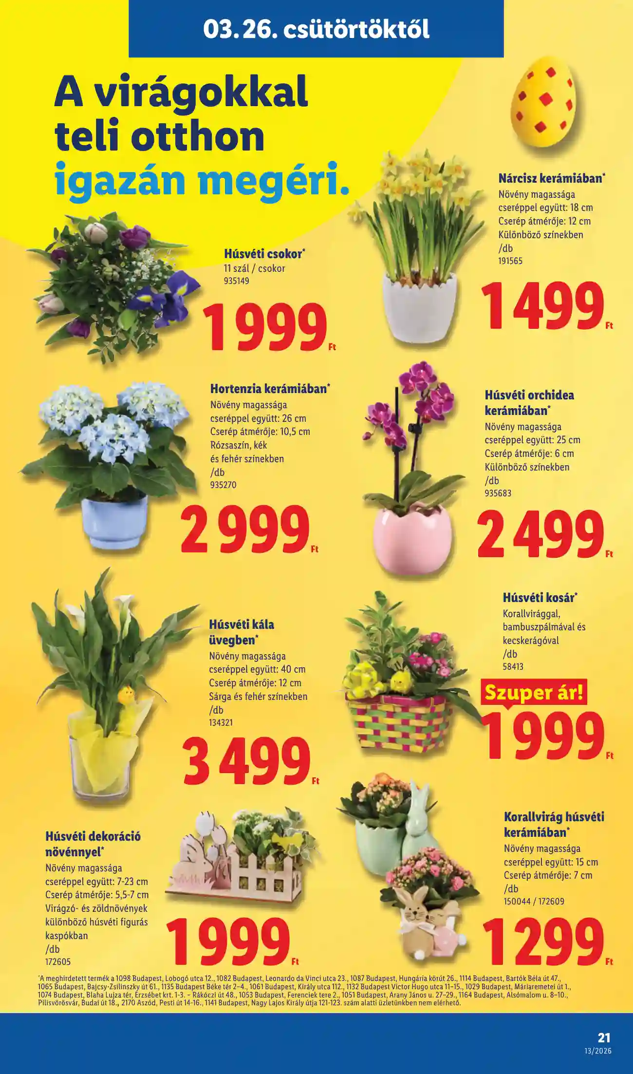 Lidl akciós újság 13. hét (Érvényes 03.26-tól) (14 oldal)