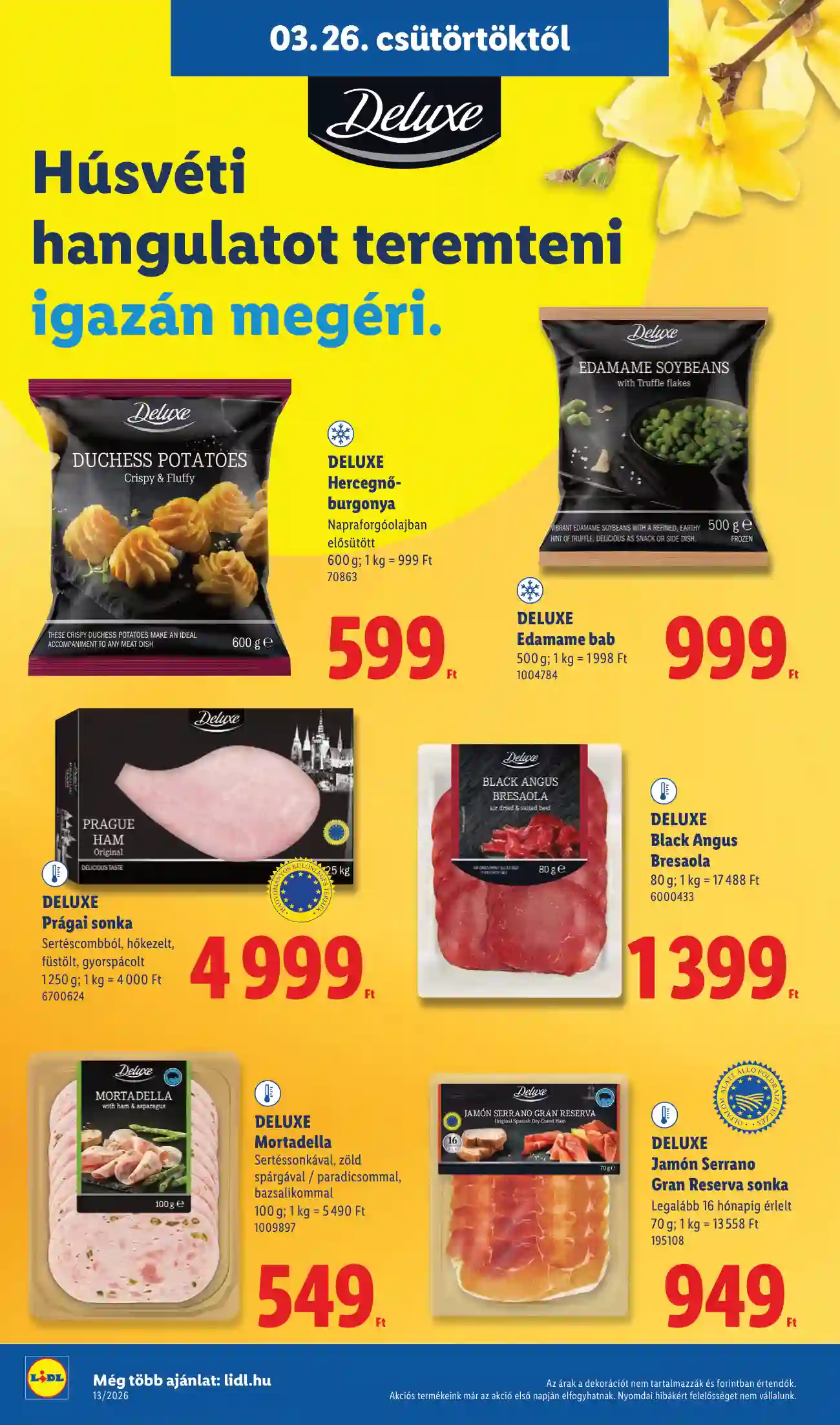 Lidl akciós újság 13. hét (Érvényes 03.26-tól) (15 oldal)