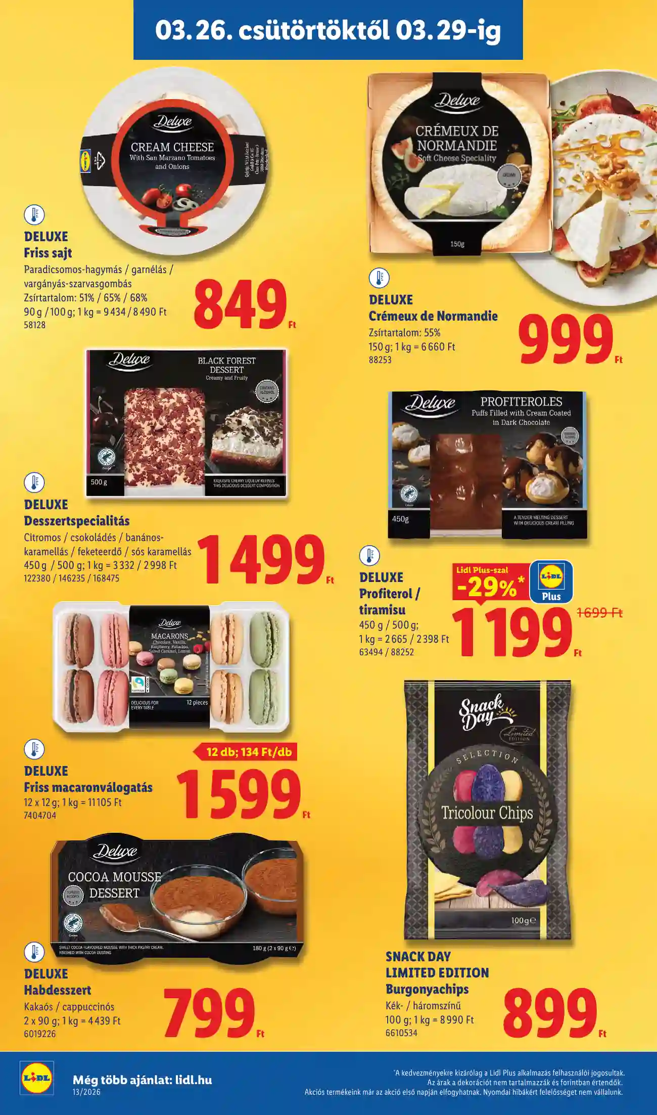Lidl akciós újság 13. hét (Érvényes 03.26-tól) (17 oldal)