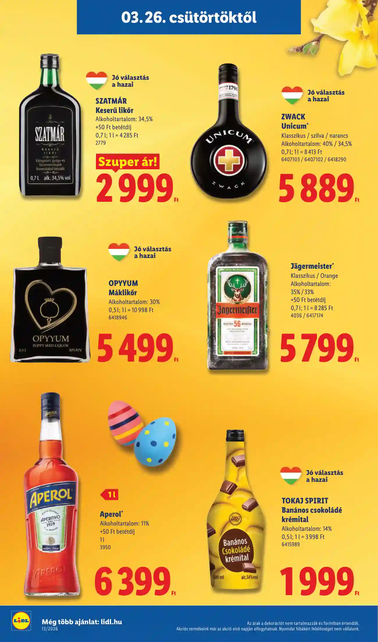 Lidl akciós újság 13. hét (Érvényes 03.26-tól) (19 oldal)