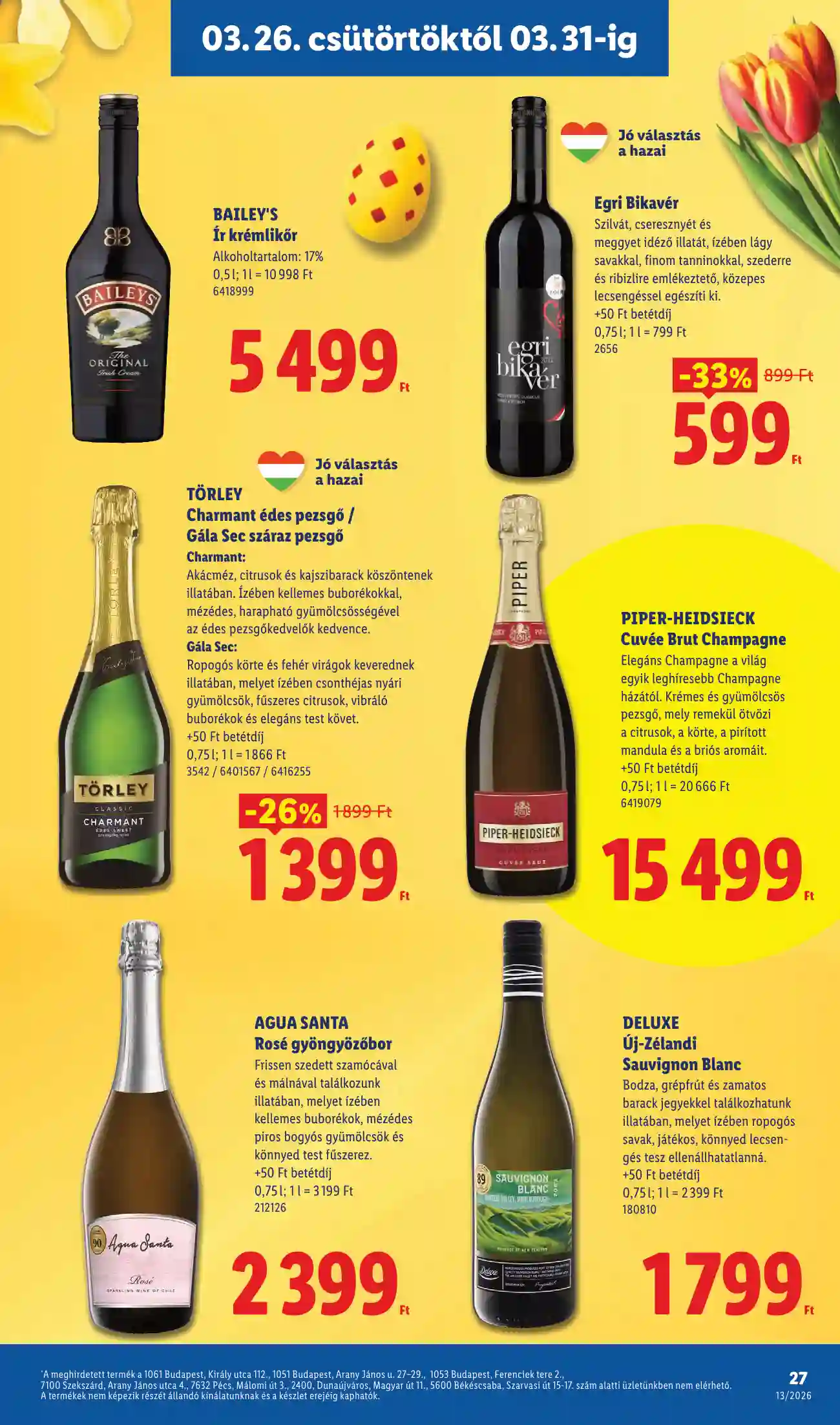 Lidl akciós újság 13. hét (Érvényes 03.26-tól) (20 oldal)