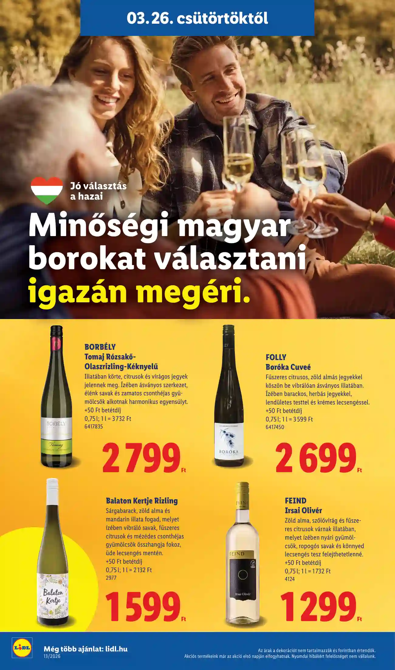 Lidl akciós újság 13. hét (Érvényes 03.26-tól) (23 oldal)
