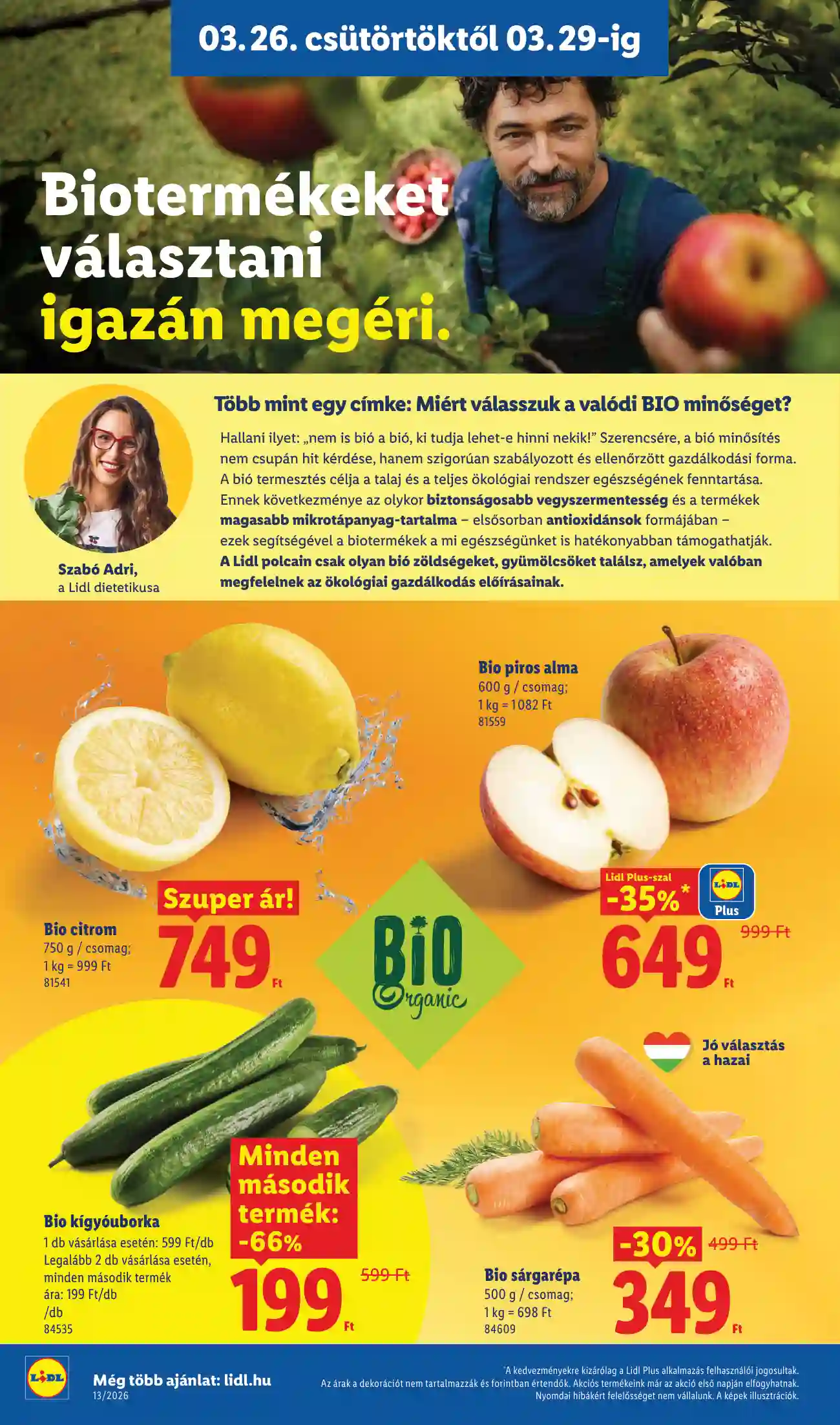 Lidl akciós újság 13. hét (Érvényes 03.26-tól) (24 oldal)