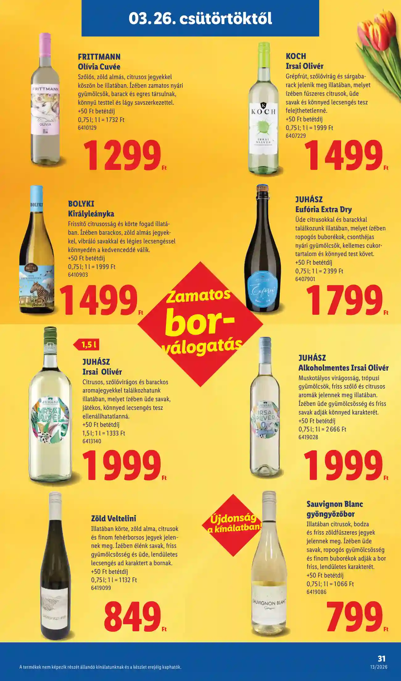 Lidl akciós újság 13. hét (Érvényes 03.26-tól) (25 oldal)