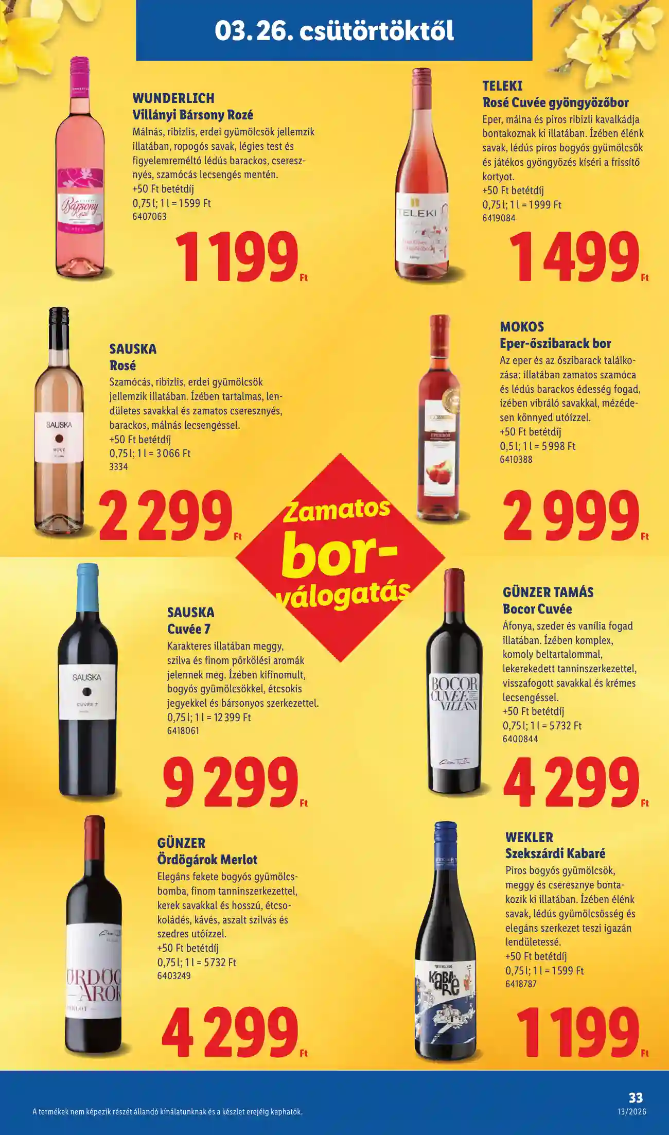 Lidl akciós újság 13. hét (Érvényes 03.26-tól) (27 oldal)