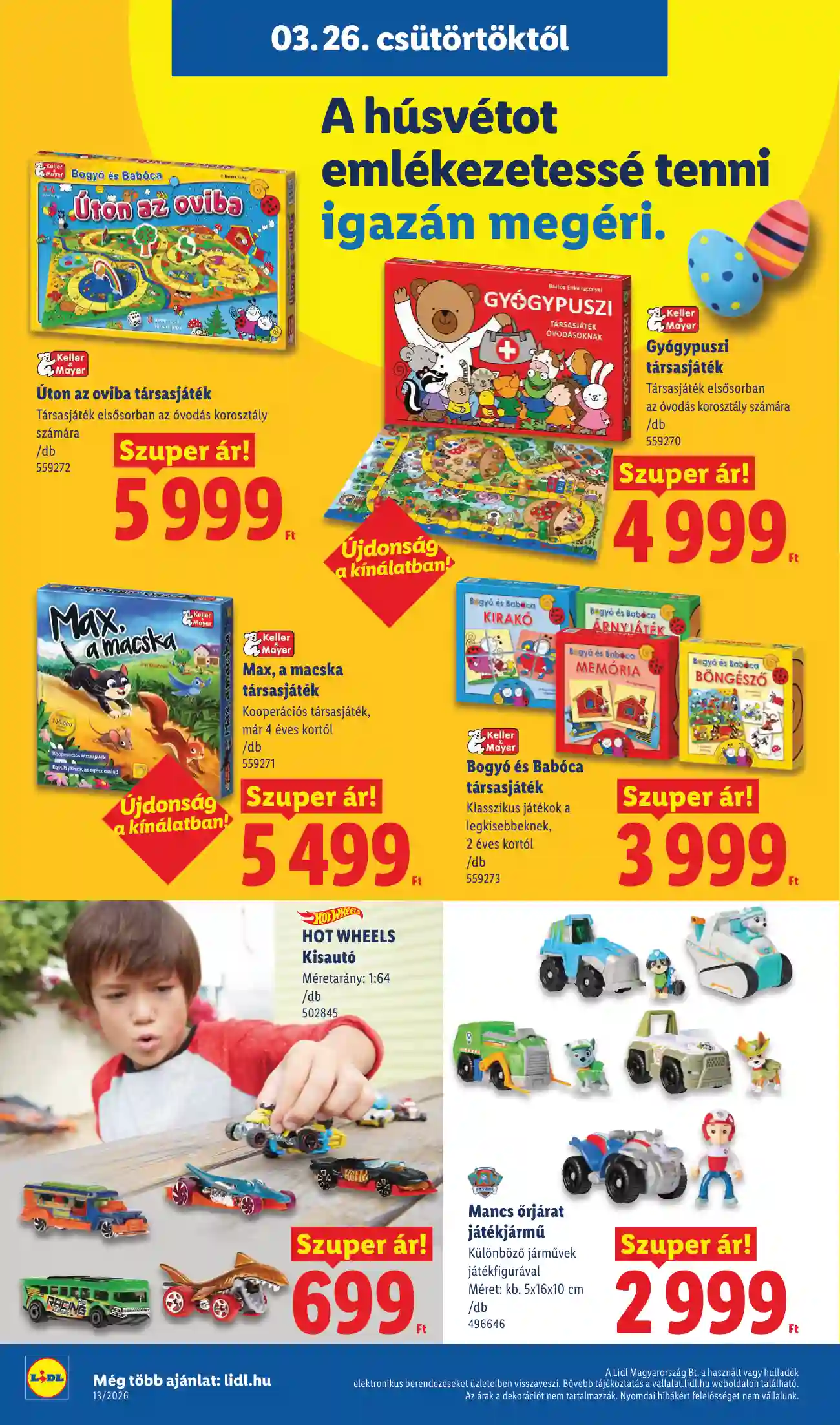 Lidl akciós újság 13. hét (Érvényes 03.26-tól) (34 oldal)