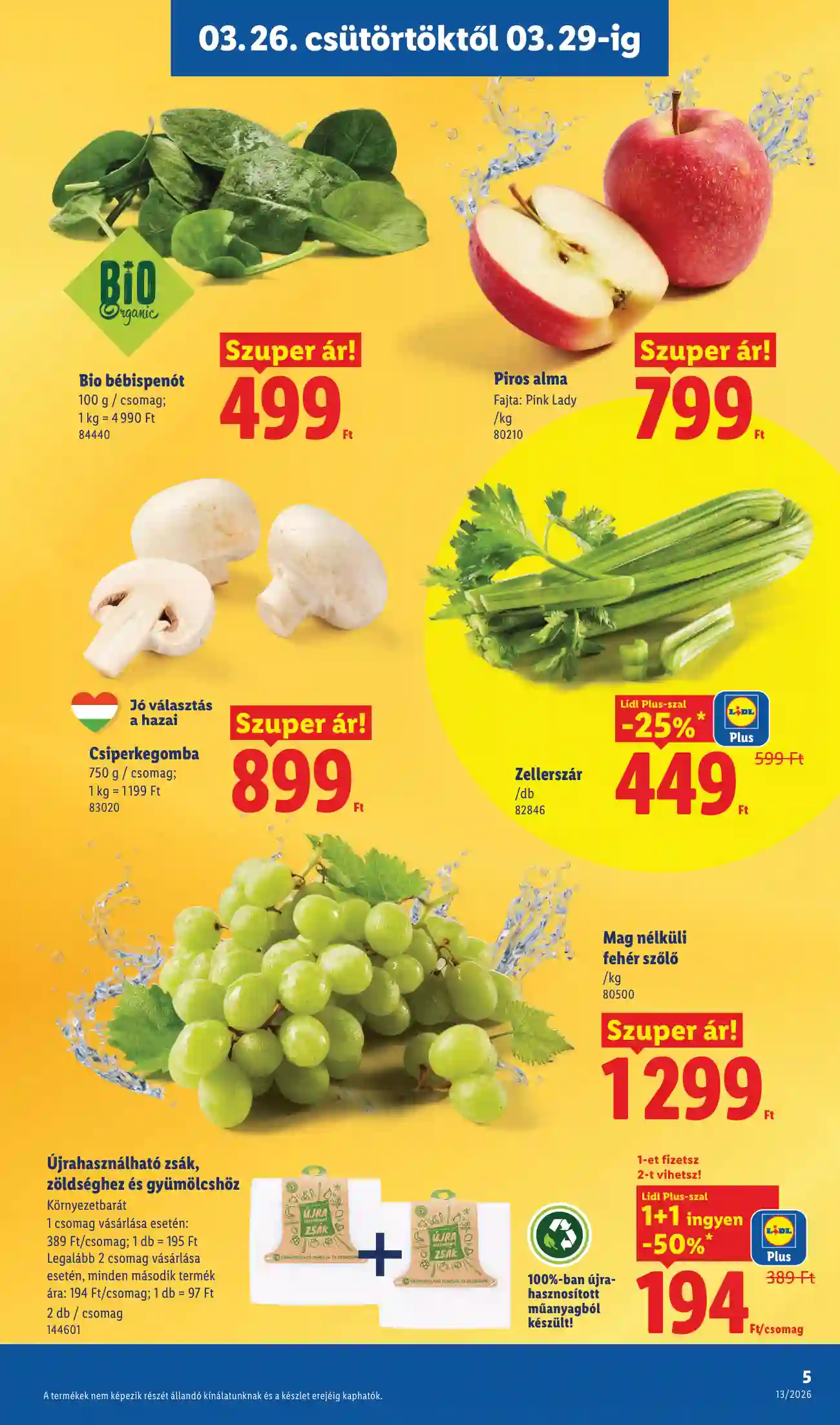 Lidl akciós újság 13. hét (Érvényes 03.26-tól) (35 oldal)