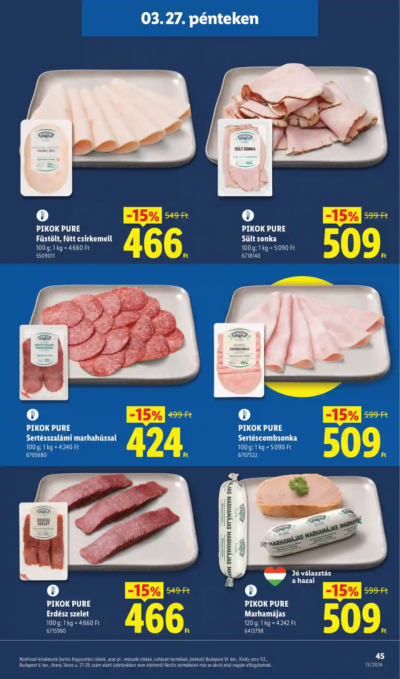 Lidl akciós újság 13. hét (Érvényes 03.26-tól) (40 oldal)