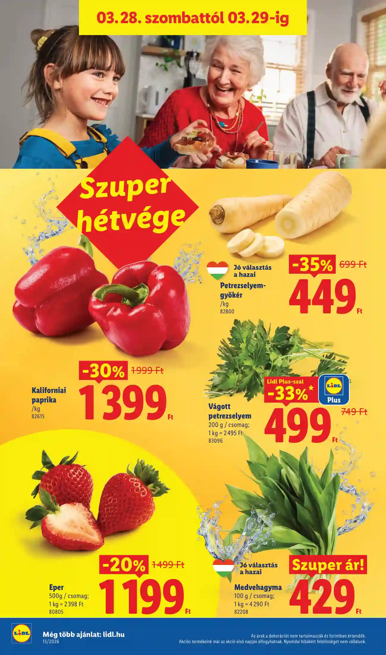Lidl akciós újság 13. hét (Érvényes 03.26-tól) (41 oldal)