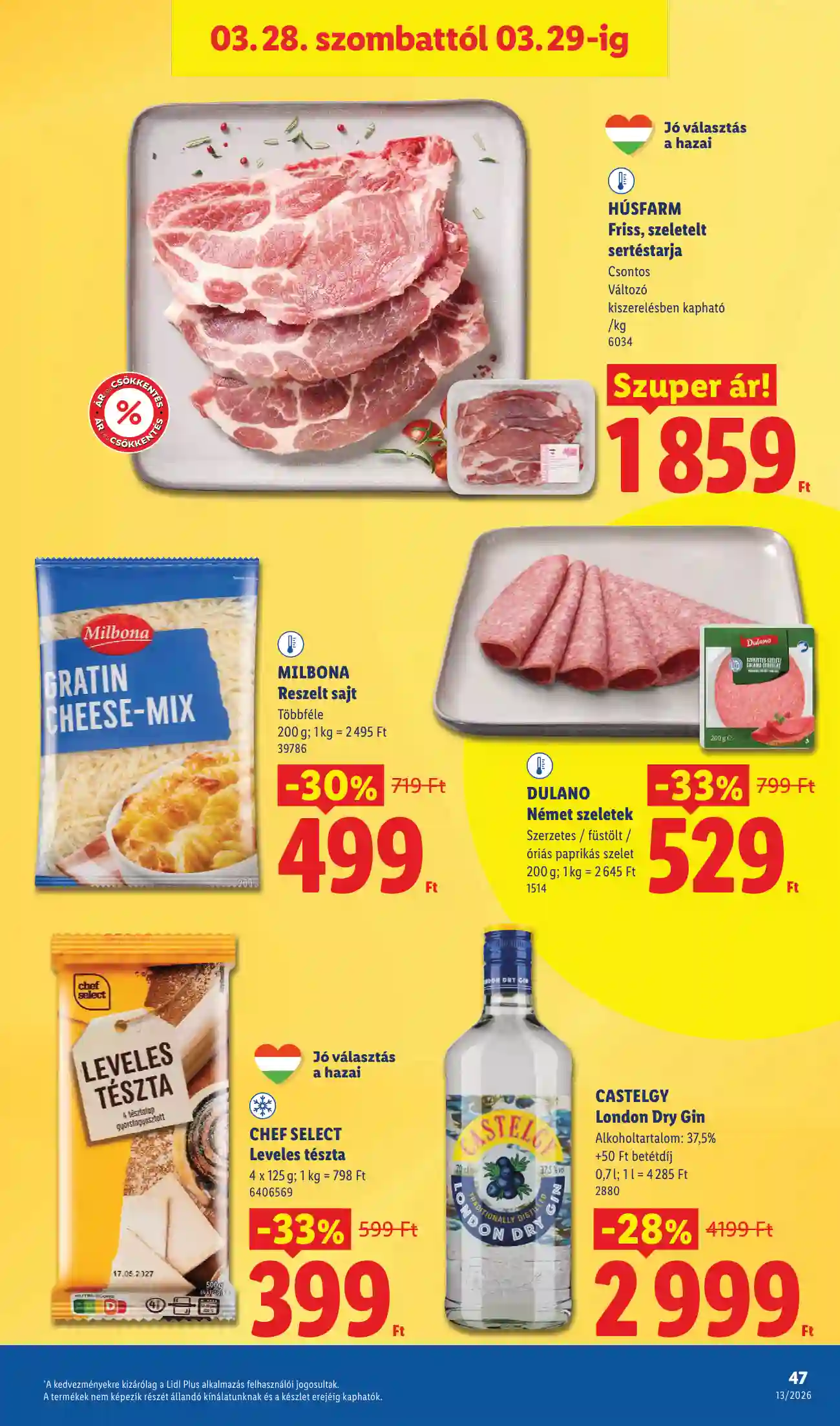 Lidl akciós újság 13. hét (Érvényes 03.26-tól) (42 oldal)