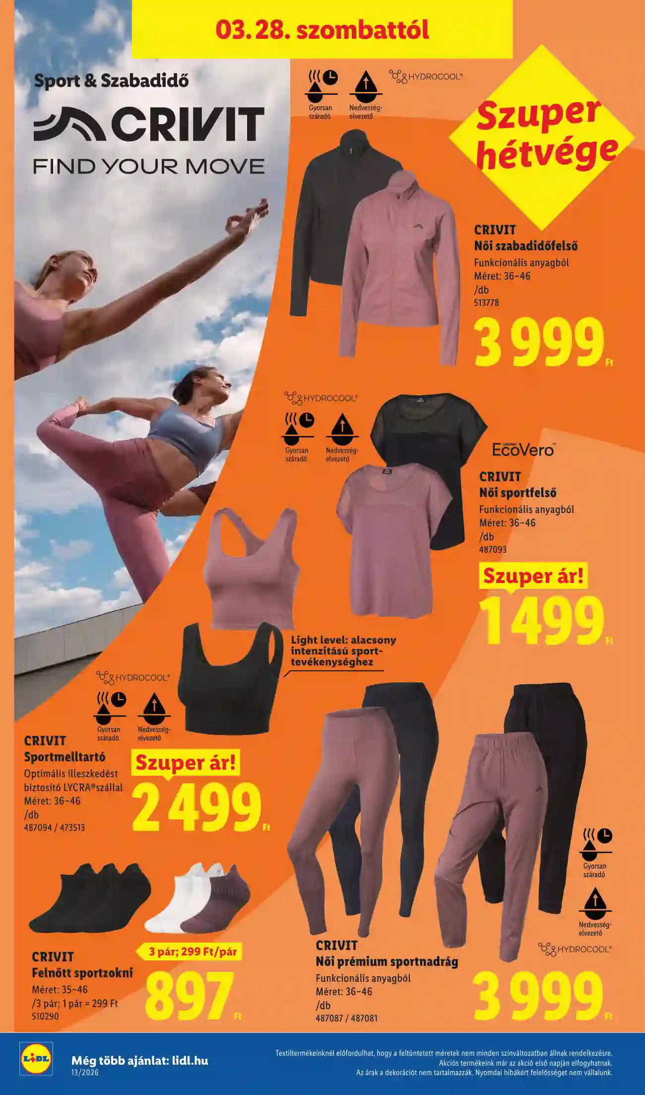 Lidl akciós újság 13. hét (Érvényes 03.26-tól) (43 oldal)
