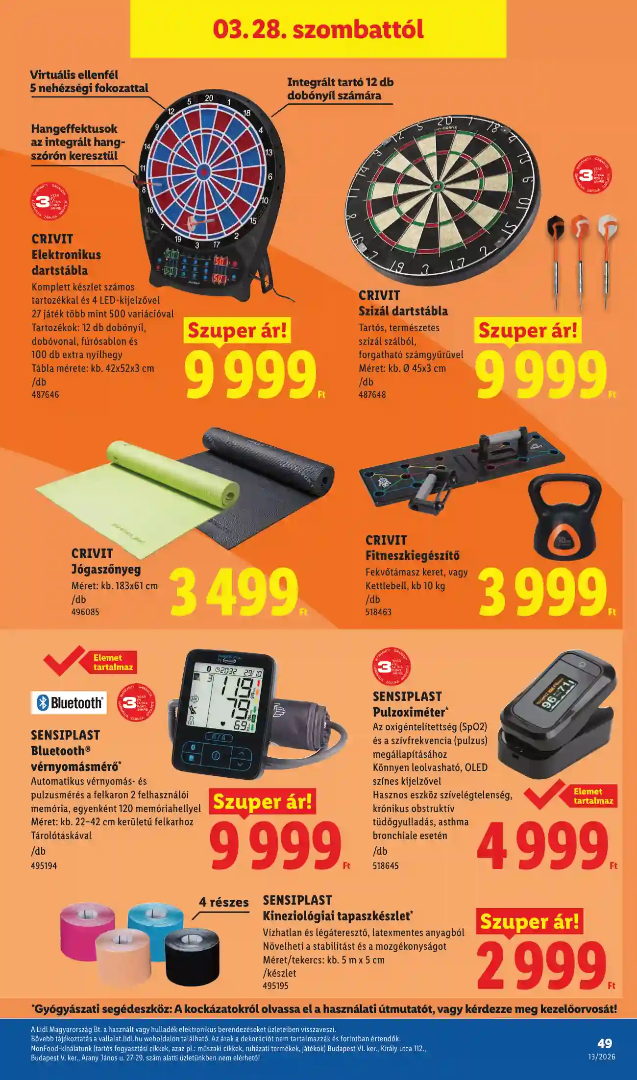 Lidl akciós újság 13. hét (Érvényes 03.26-tól) (44 oldal)