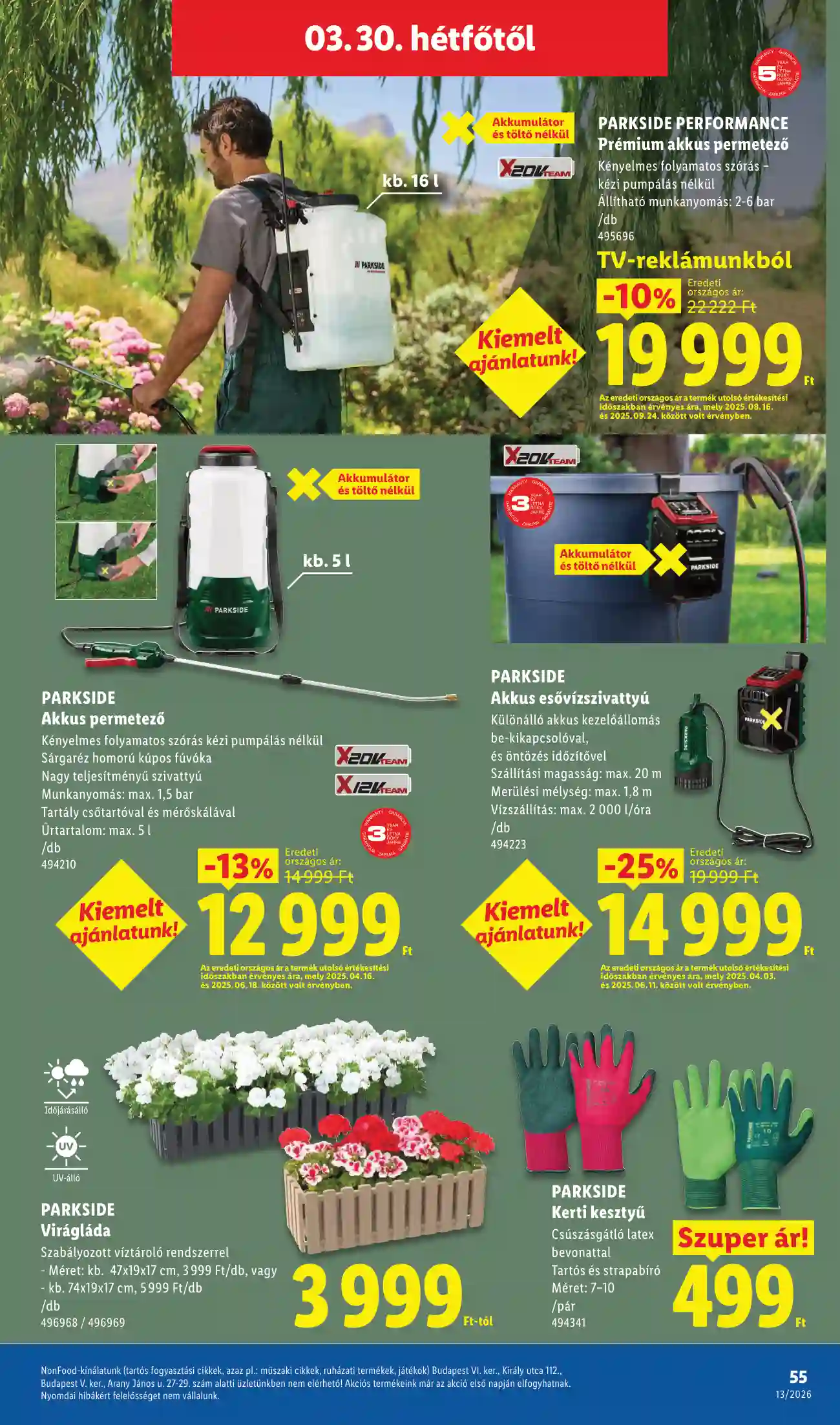 Lidl akciós újság 13. hét (Érvényes 03.26-tól) (51 oldal)
