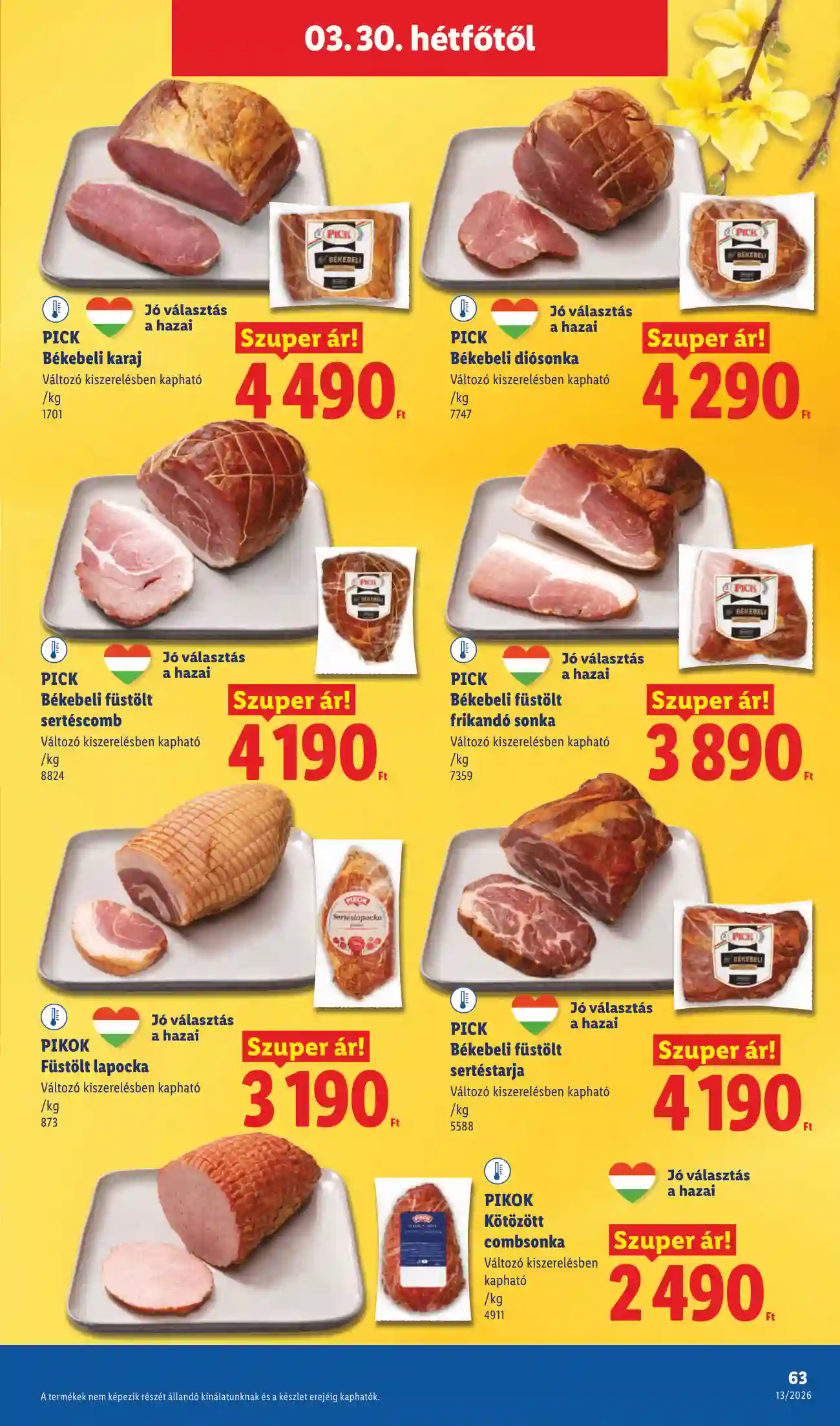 Lidl akciós újság 13. hét (Érvényes 03.26-tól) (60 oldal)