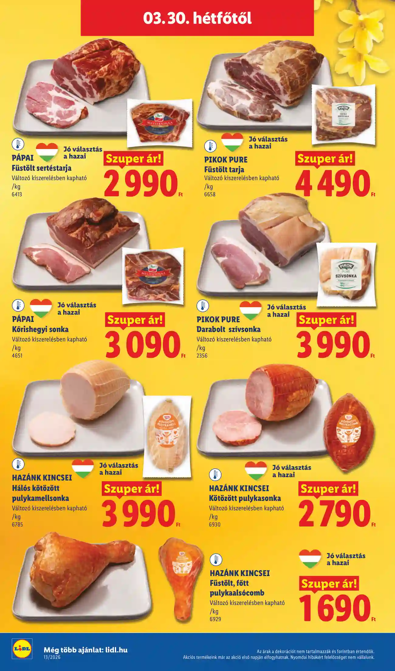 Lidl akciós újság 13. hét (Érvényes 03.26-tól) (61 oldal)
