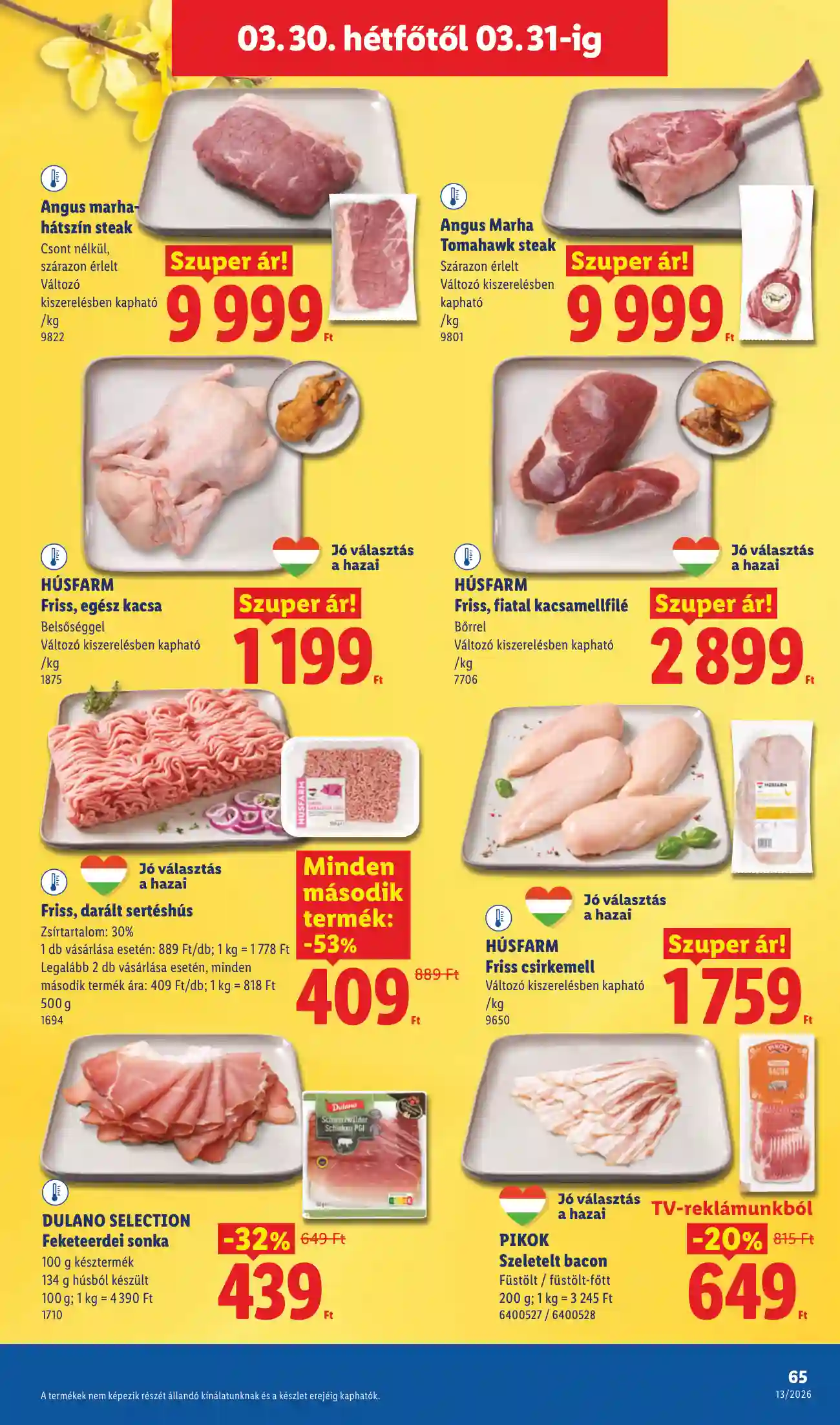 Lidl akciós újság 13. hét (Érvényes 03.26-tól) (62 oldal)