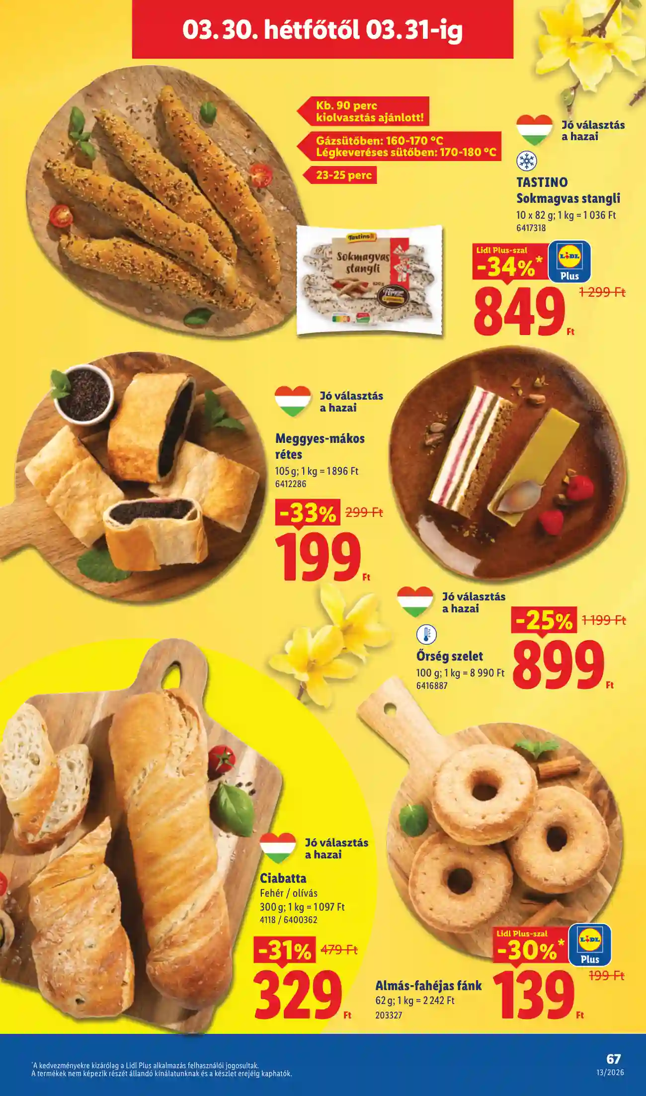 Lidl akciós újság 13. hét (Érvényes 03.26-tól) (64 oldal)