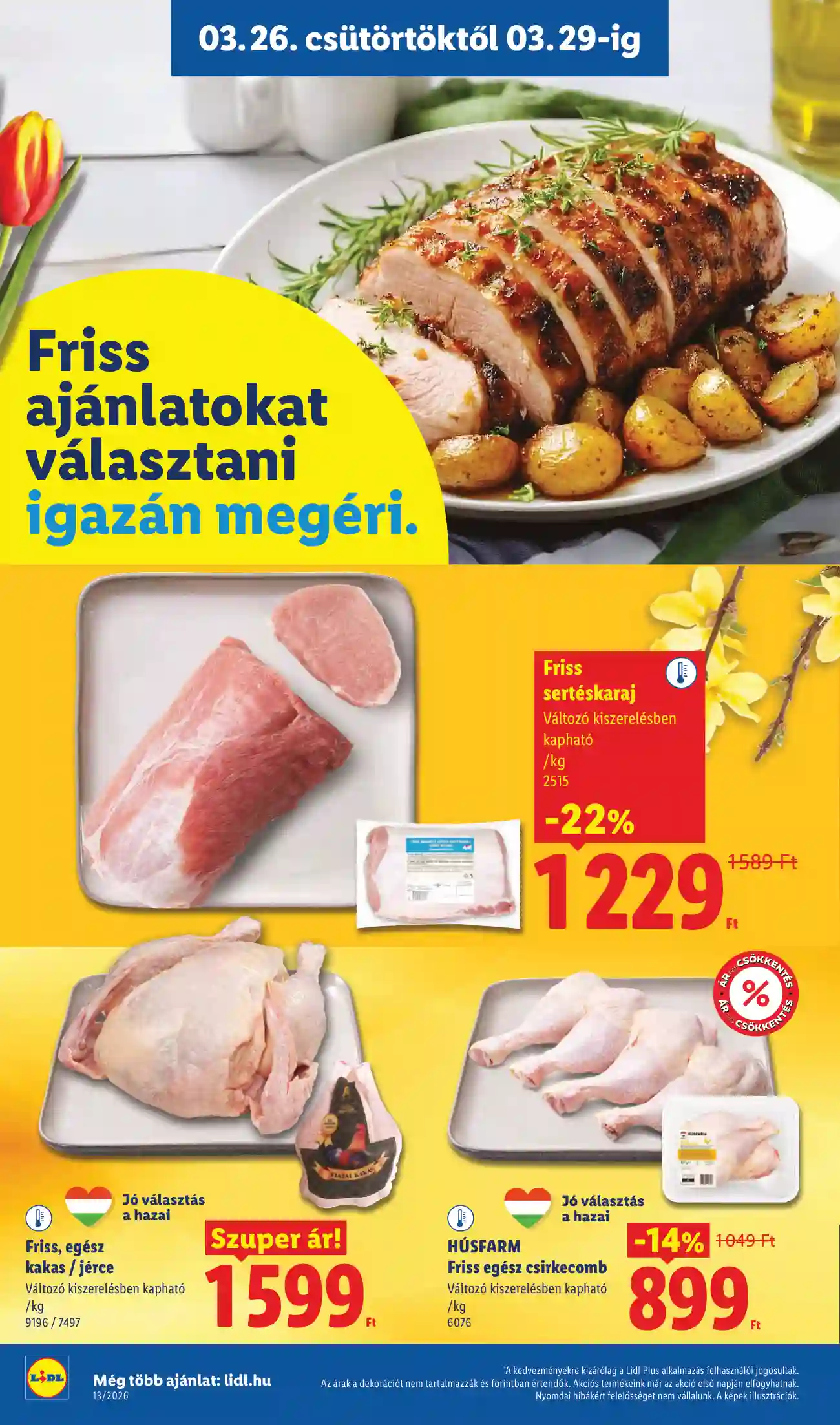 Lidl akciós újság 13. hét (Érvényes 03.26-tól) (66 oldal)