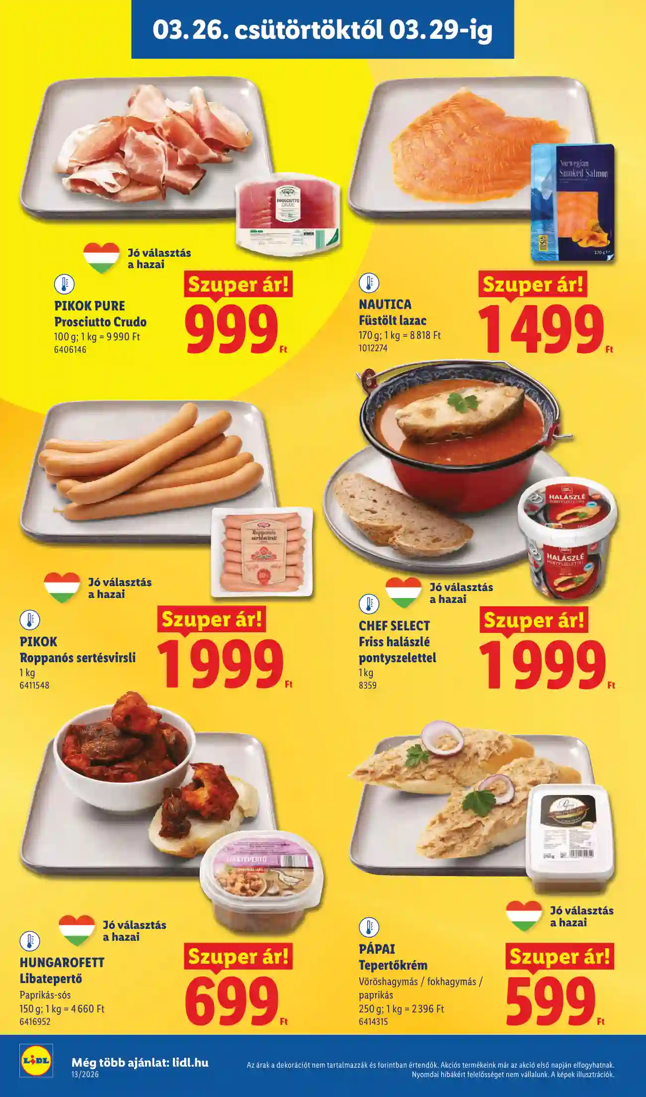Lidl akciós újság 13. hét (Érvényes 03.26-tól) (68 oldal)