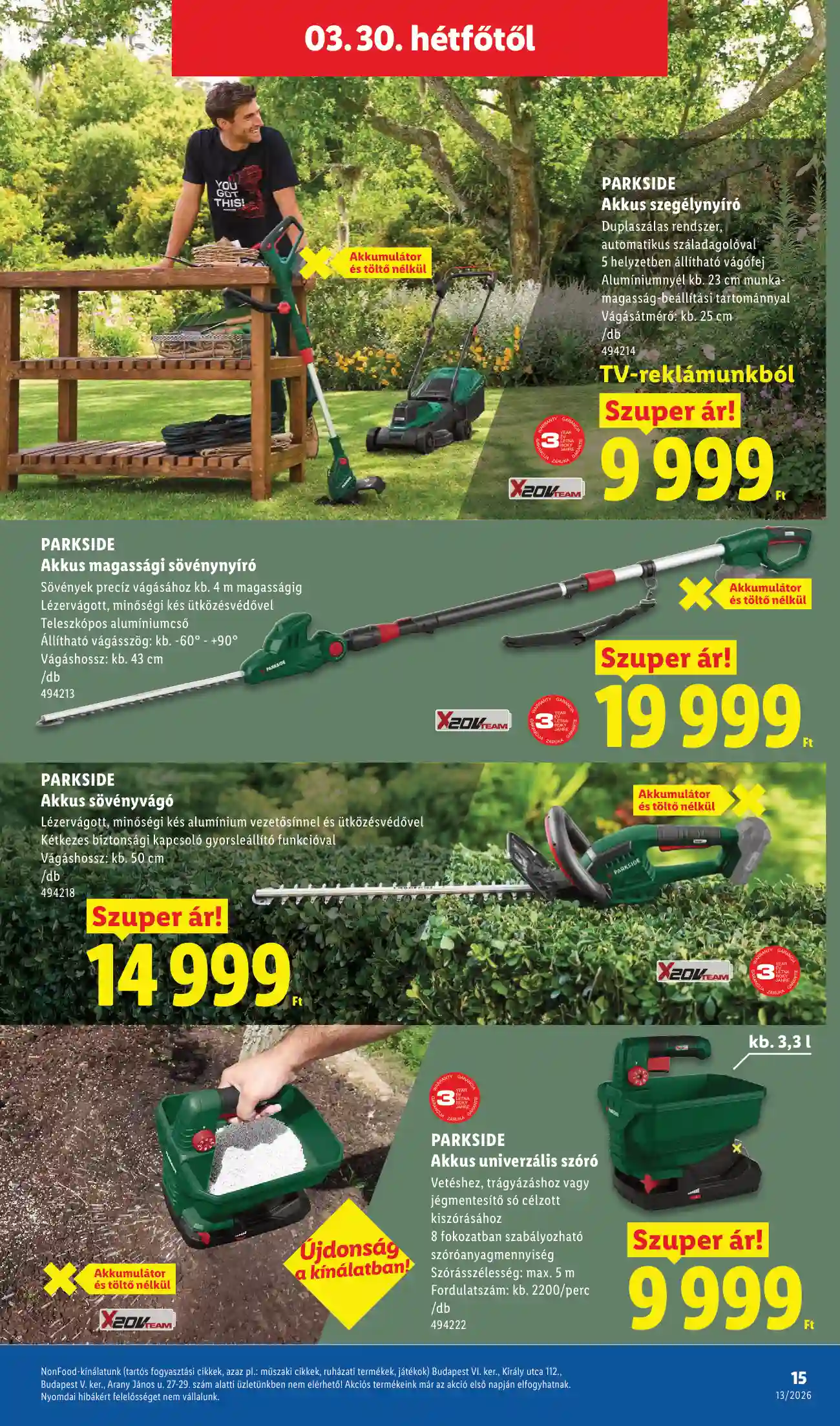Lidl akciós újság 13. hét (Érvényes 03.26-tól) (7 oldal)