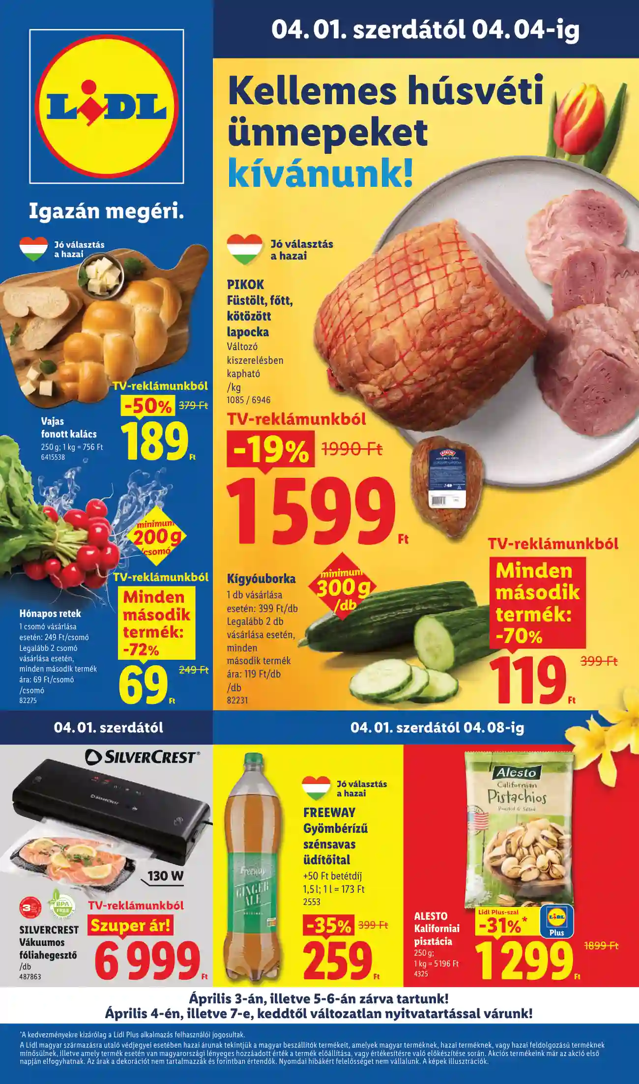 LIDL Érvényes 04.01-től 14.hét