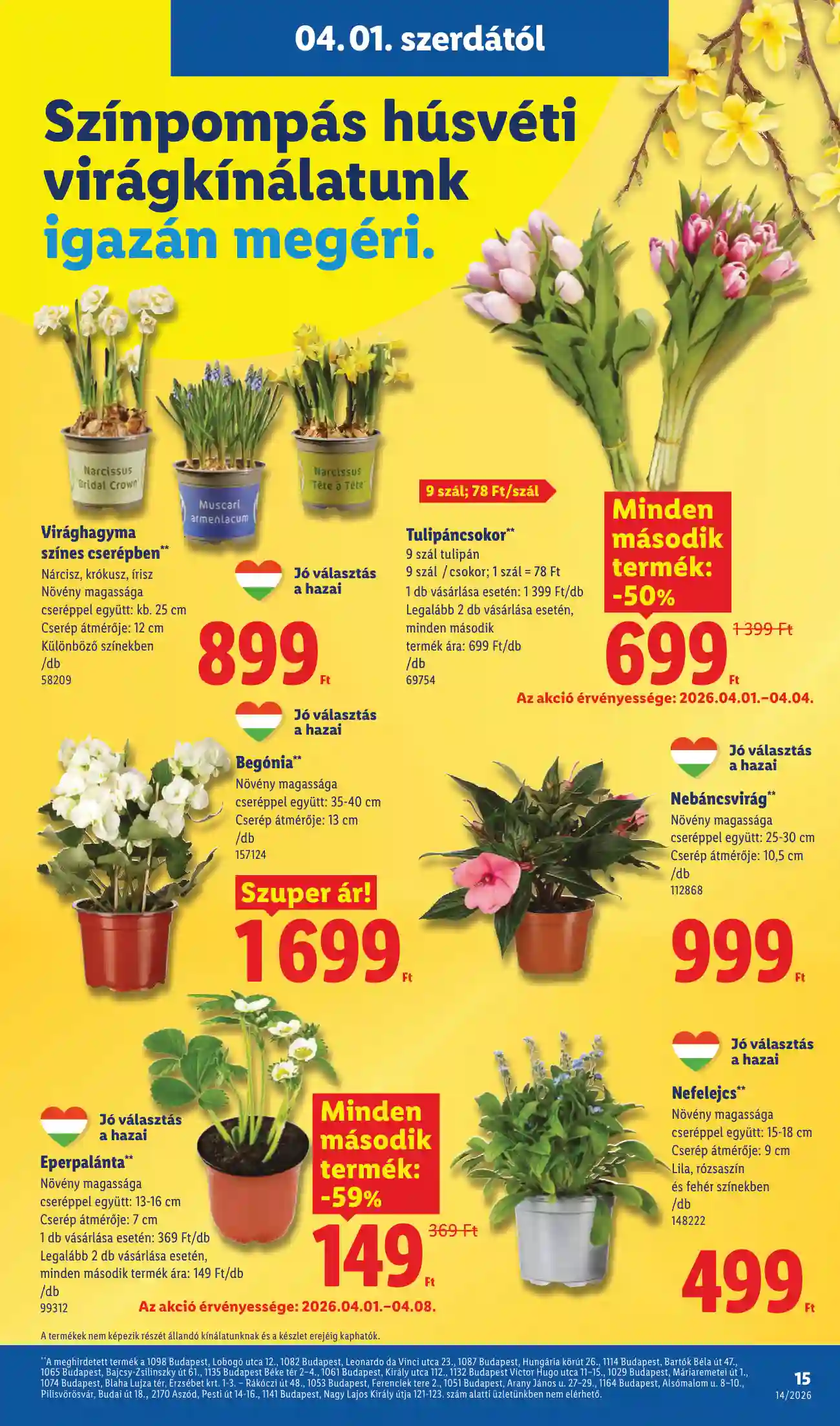 Lidl akciós újság 14. hét (Érvényes 04.01-től) (7 oldal)