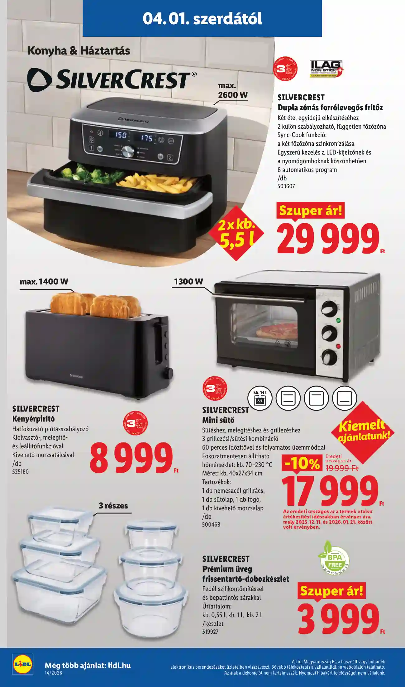 Lidl akciós újság 14. hét (Érvényes 04.01-től) (12 oldal)