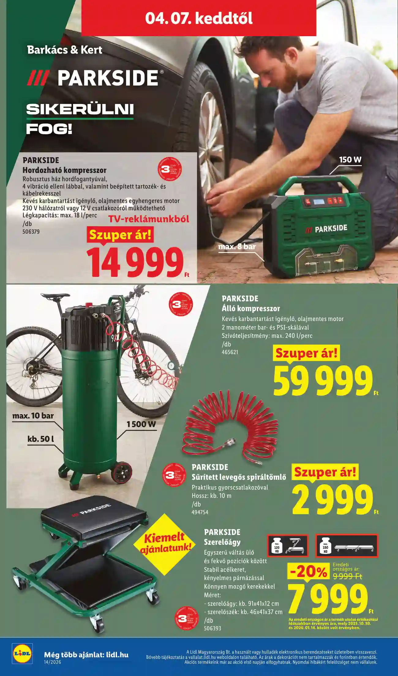 Lidl akciós újság 14. hét (Érvényes 04.01-től) (26 oldal)