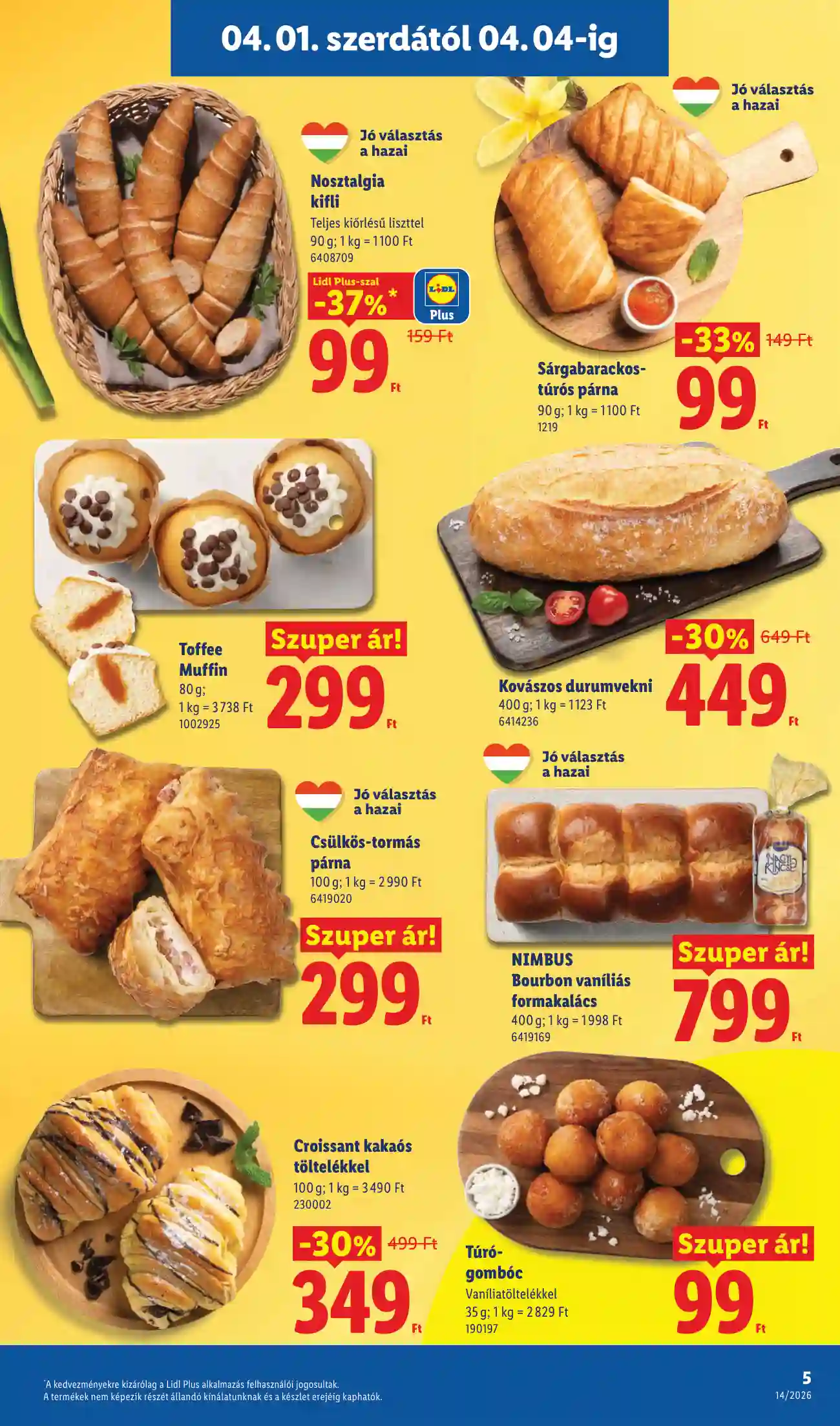 Lidl akciós újság 14. hét (Érvényes 04.01-től) (35 oldal)