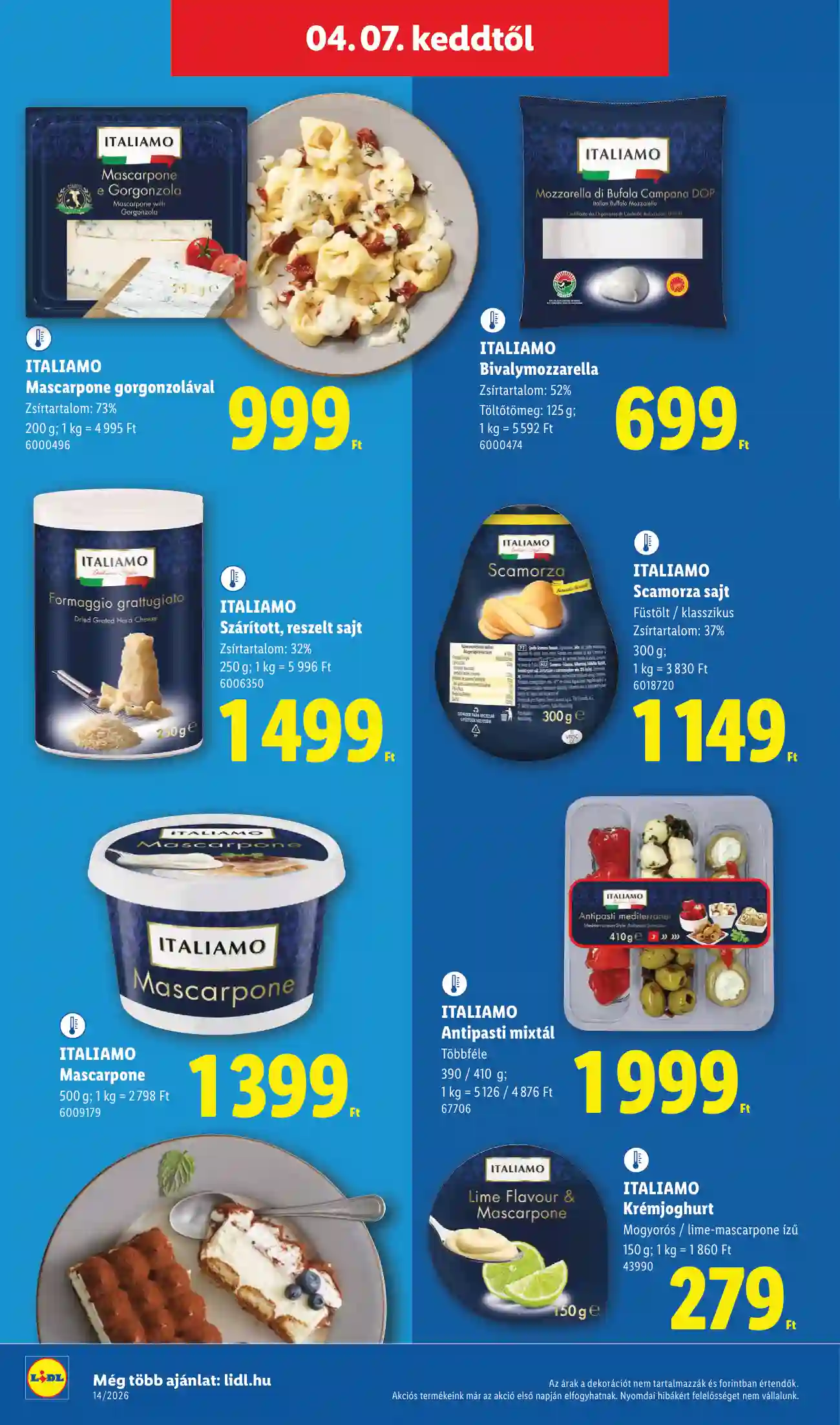 Lidl akciós újság 14. hét (Érvényes 04.01-től) (41 oldal)