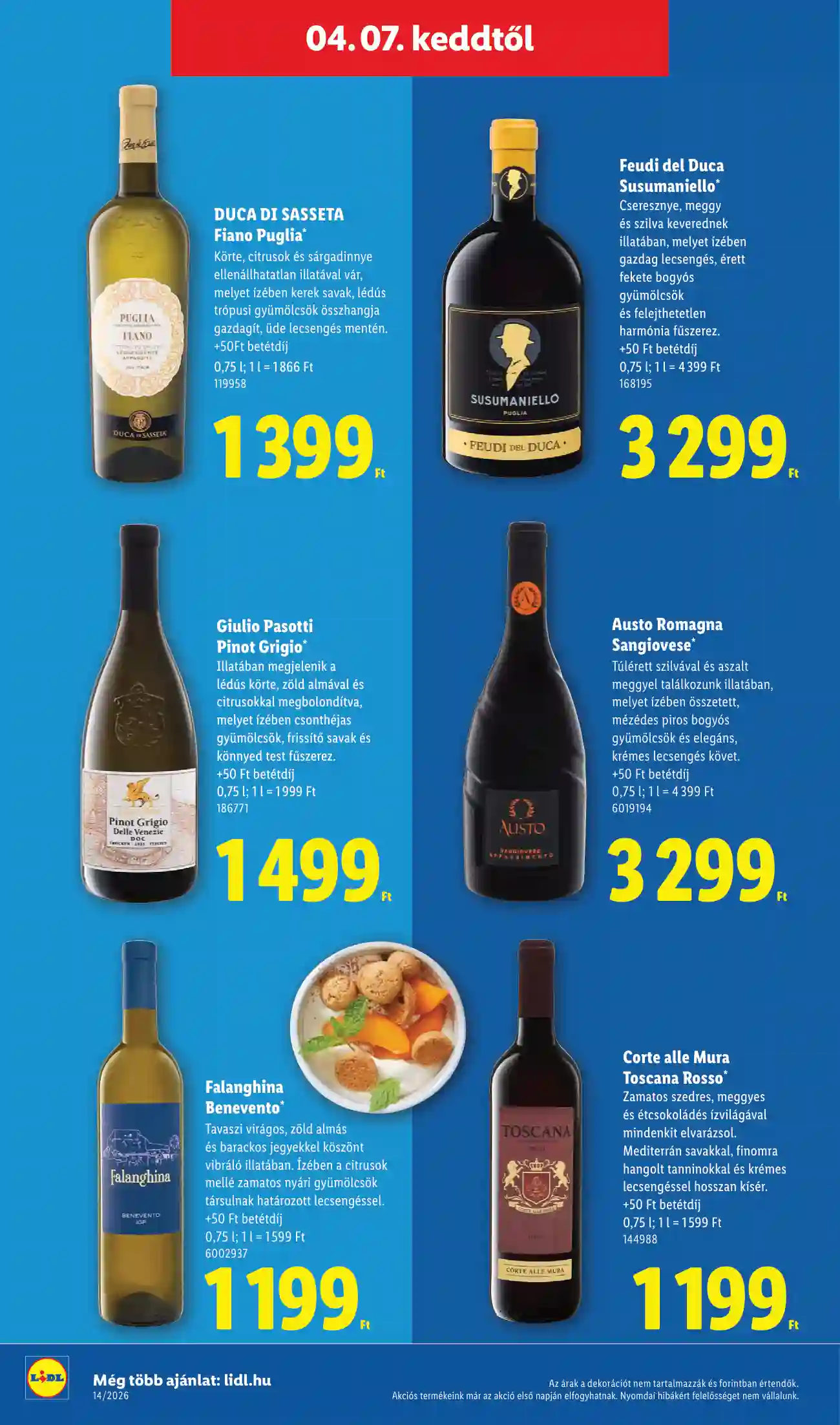 Lidl akciós újság 14. hét (Érvényes 04.01-től) (50 oldal)