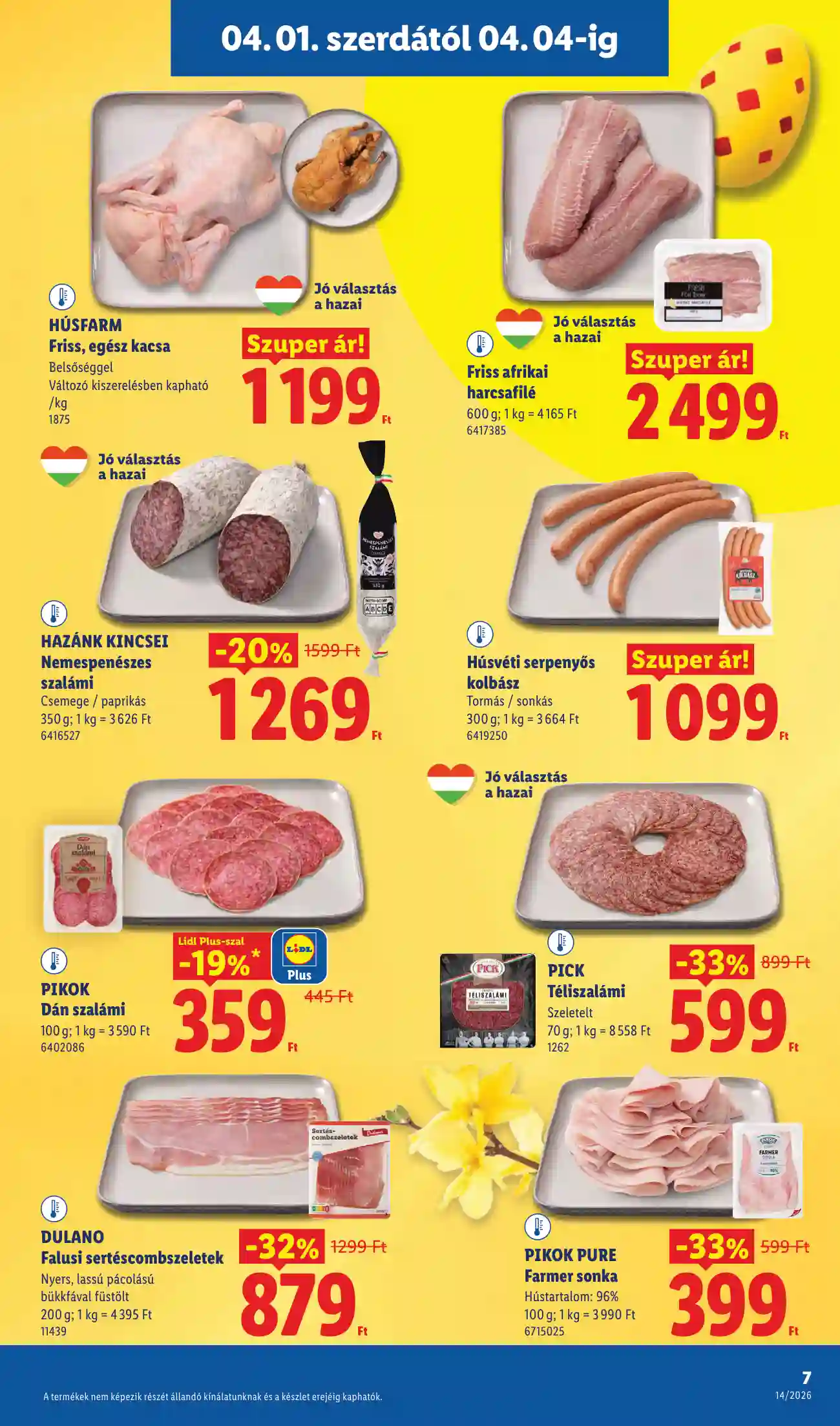 Lidl akciós újság 14. hét (Érvényes 04.01-től) (53 oldal)