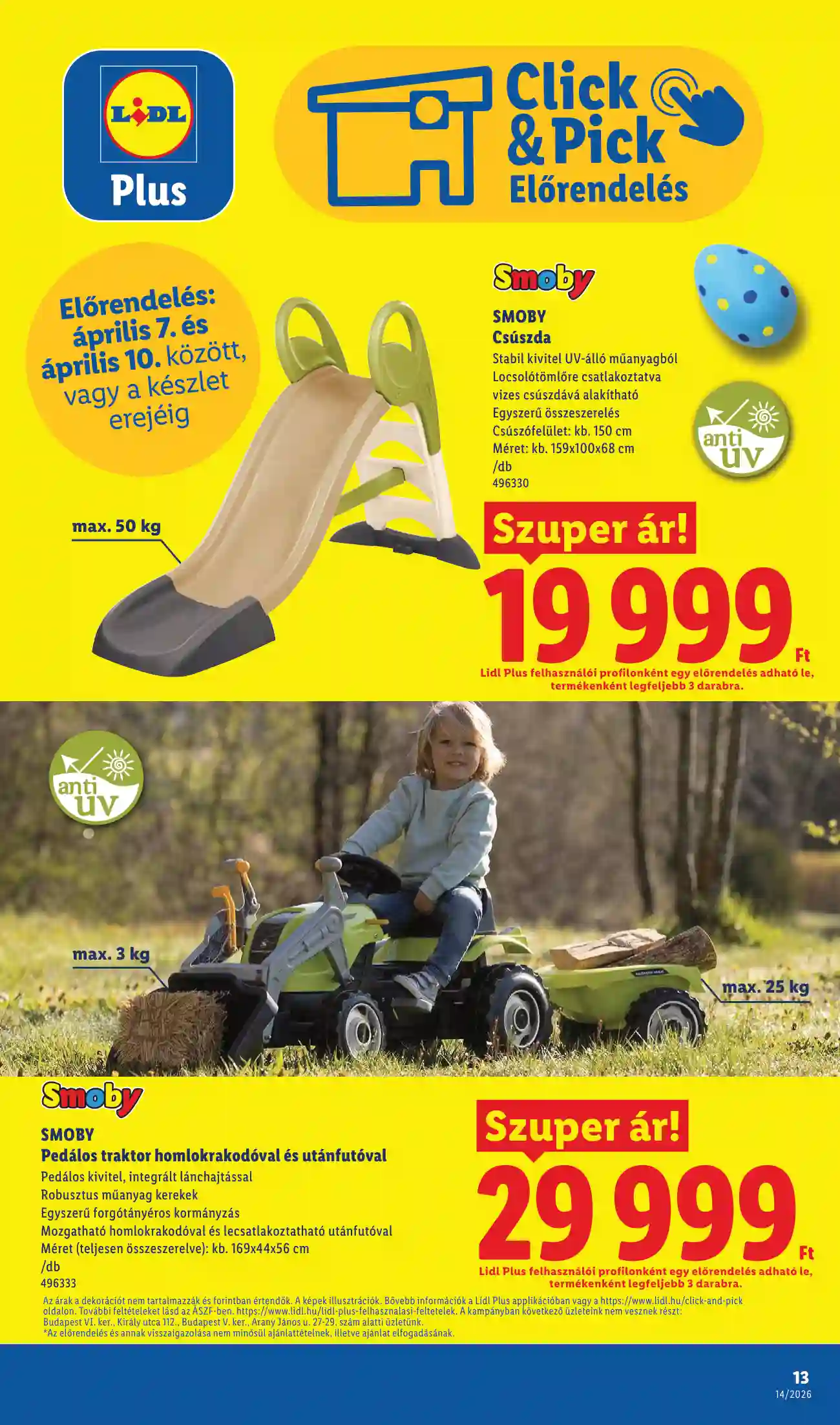 Lidl akciós újság 14. hét (Érvényes 04.01-től) (5 oldal)