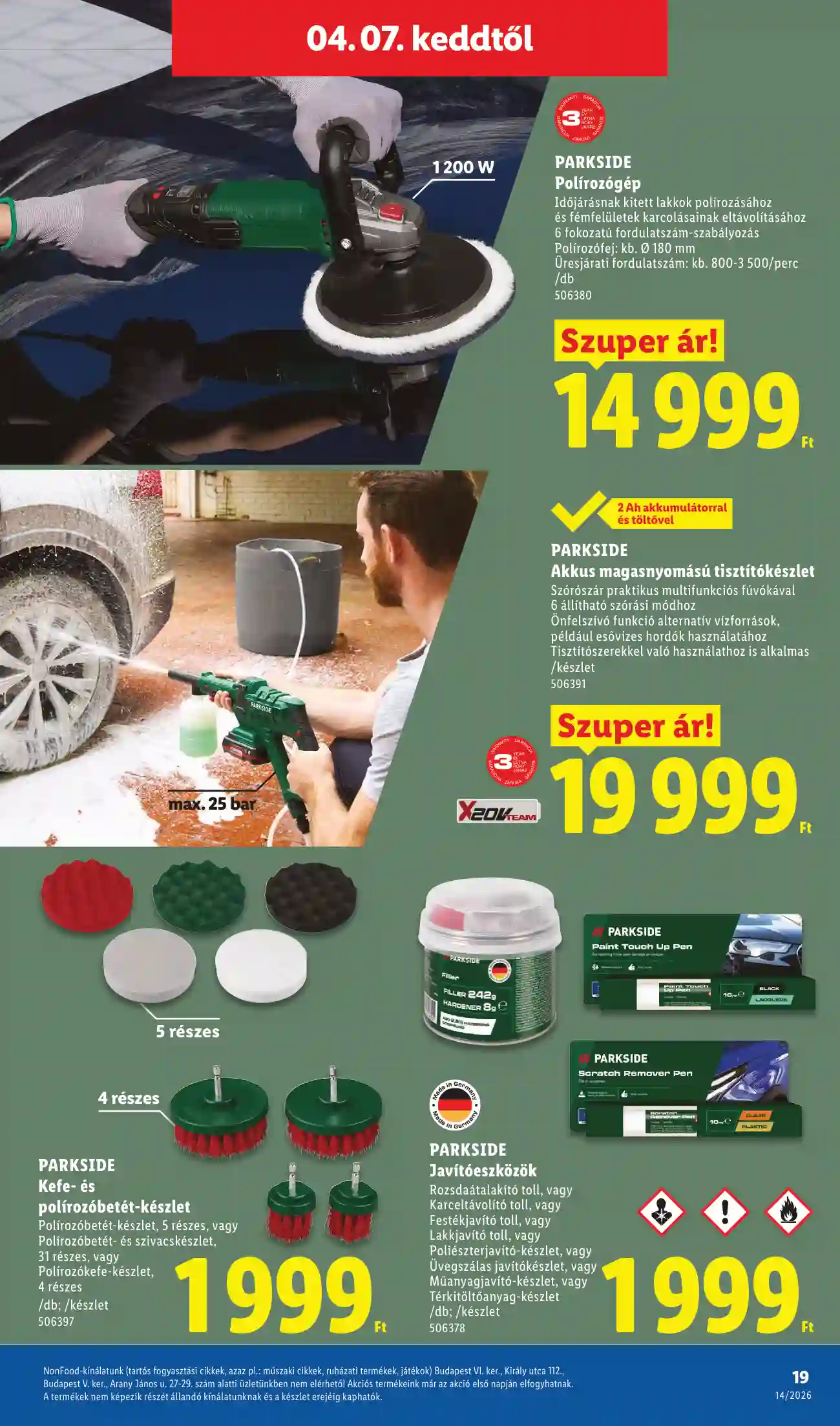 Lidl akciós újság 14. hét (Érvényes 04.01-től) (11 oldal)