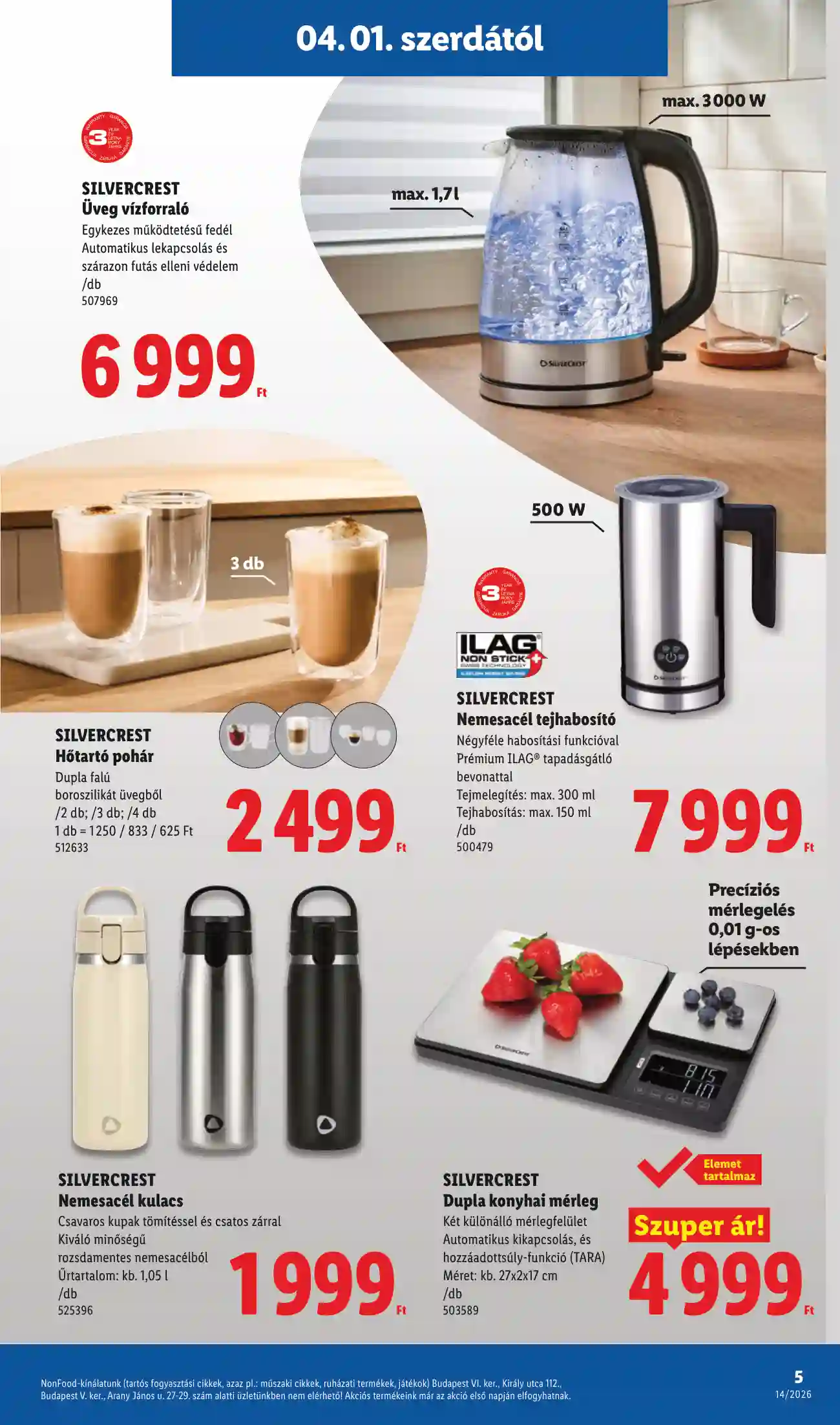 Lidl akciós újság 14. hét (Érvényes 04.01-től) (19 oldal)