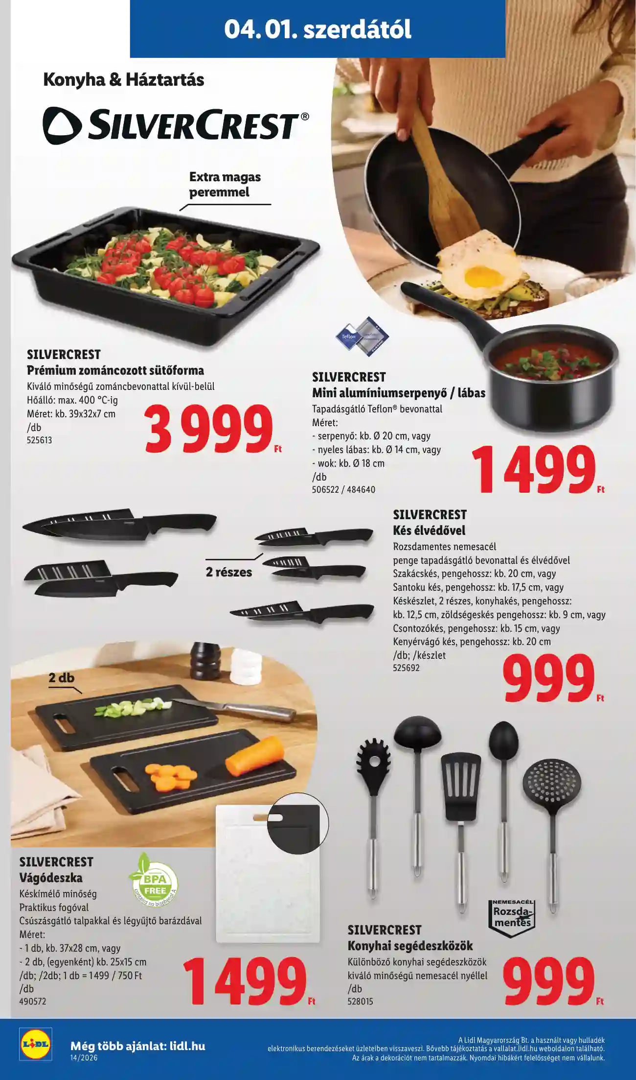Lidl akciós újság 14. hét (Érvényes 04.01-től) (20 oldal)