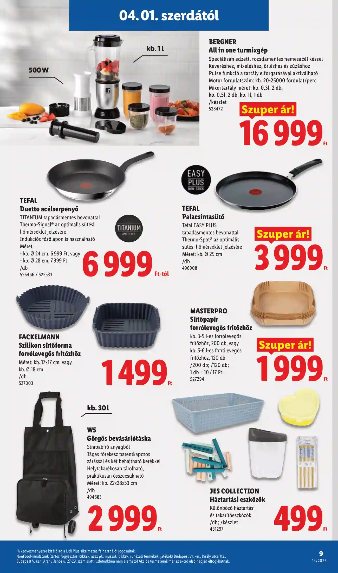 Lidl akciós újság 14. hét (Érvényes 04.01-től) (23 oldal)