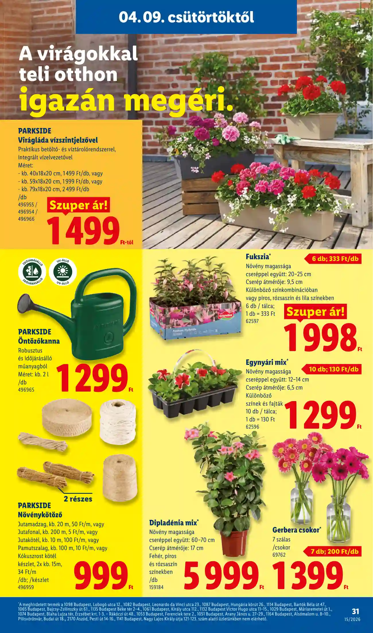 Lidl akciós újság 15. hét (Érvényes 04.09-től) (25 oldal)