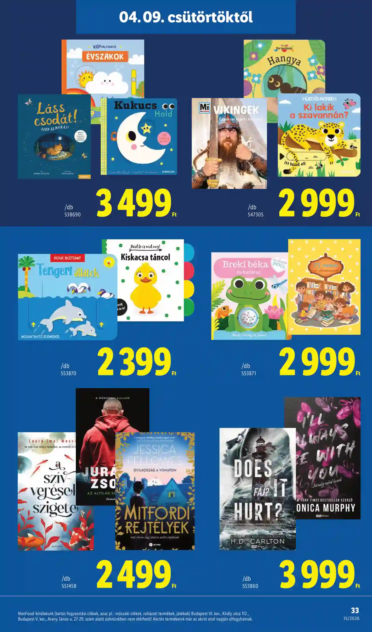 Lidl akciós újság 15. hét (Érvényes 04.09-től) (27 oldal)