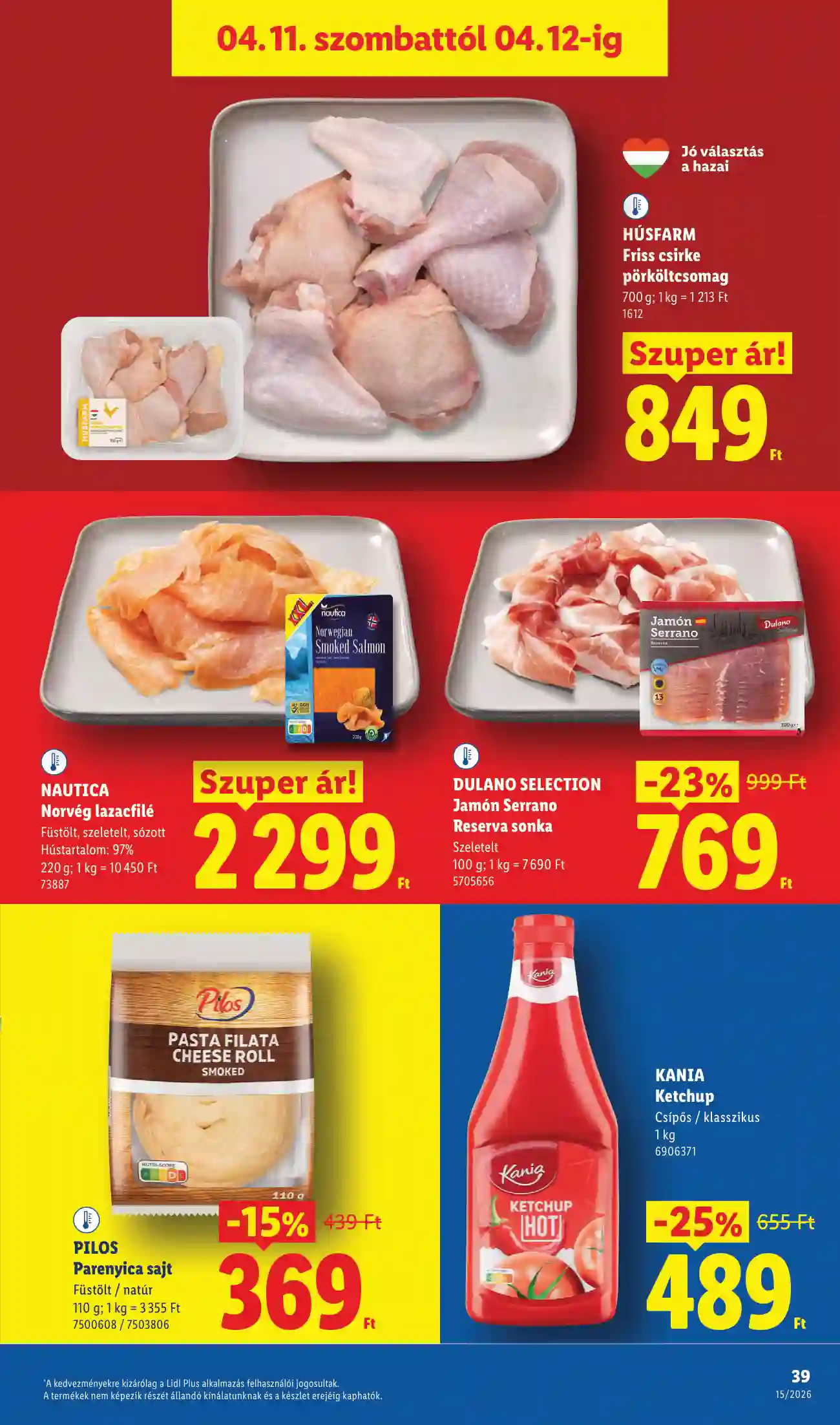 Lidl akciós újság 15. hét (Érvényes 04.09-től) (33 oldal)